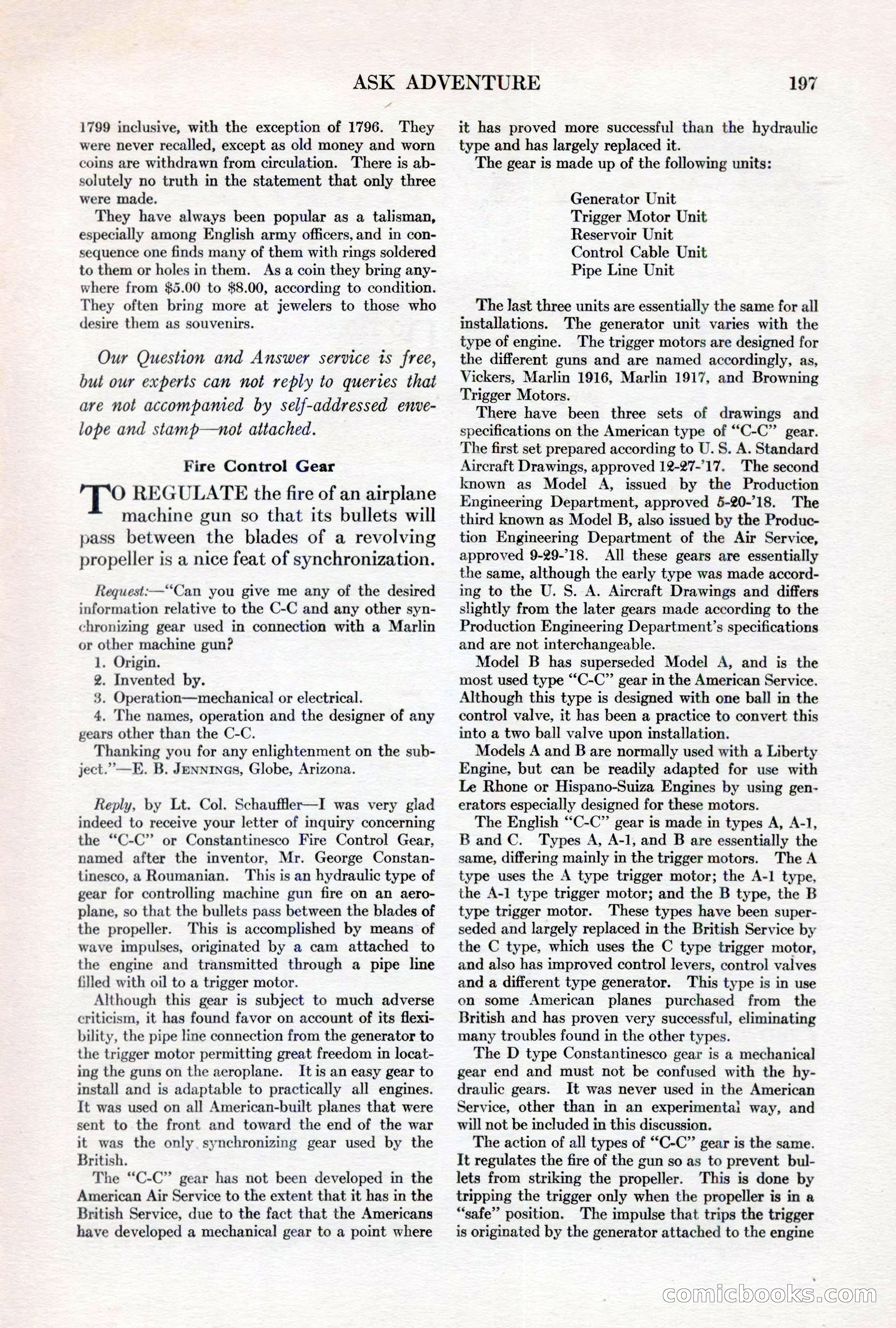 Adventure, March 1, 1927 — page 205 of 222