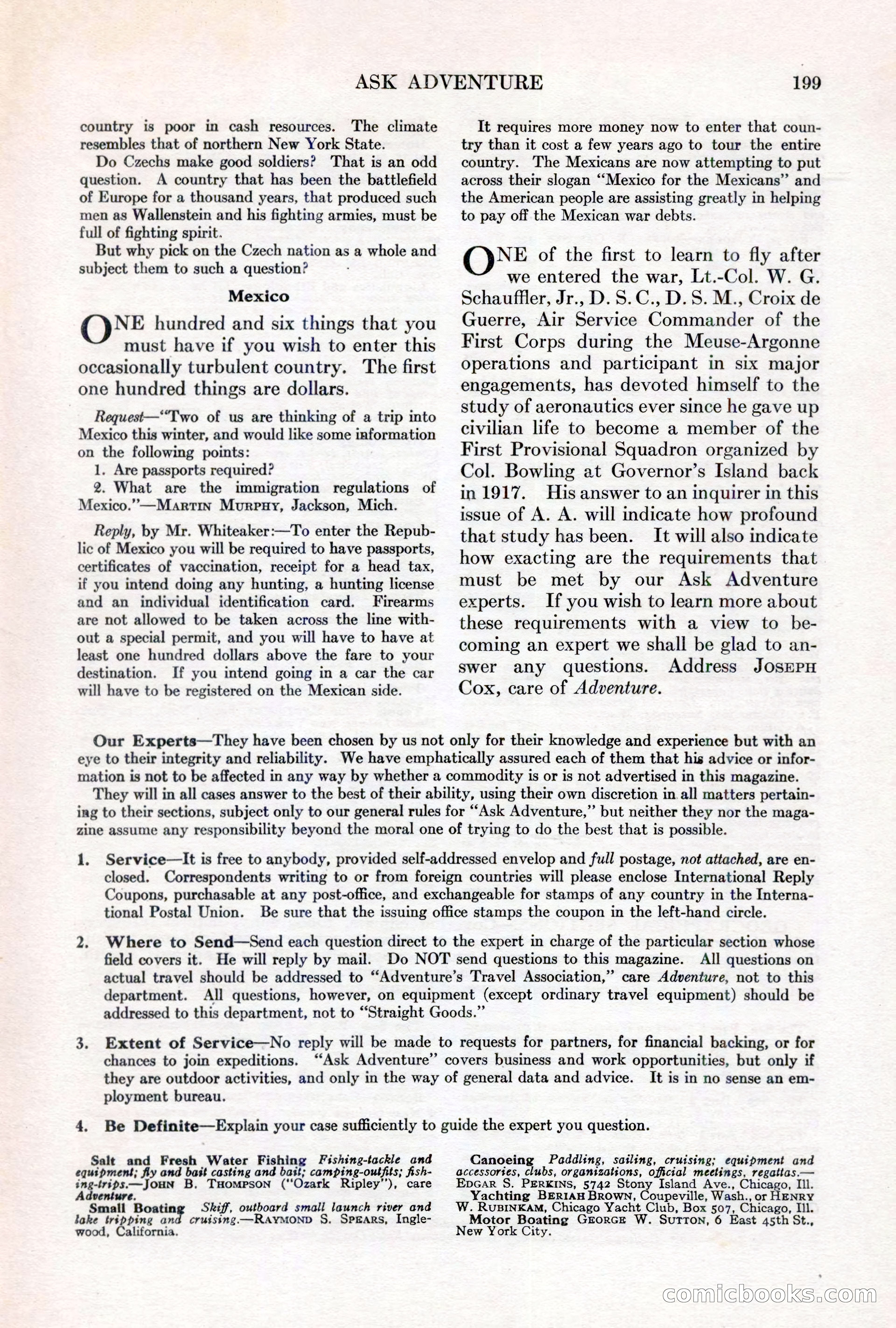 Adventure, March 1, 1927 — page 207 of 222