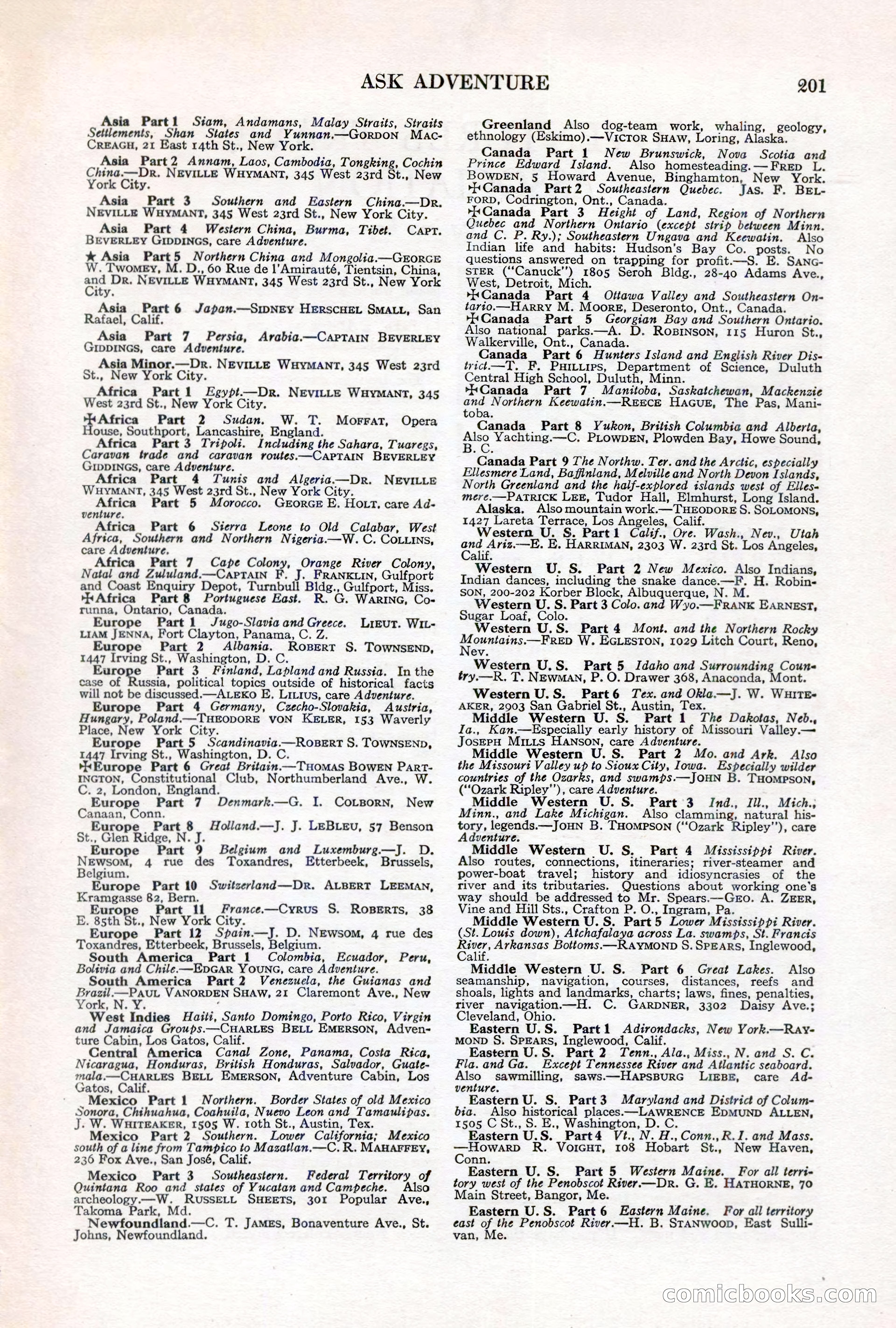 Adventure, March 1, 1927 — page 209 of 222