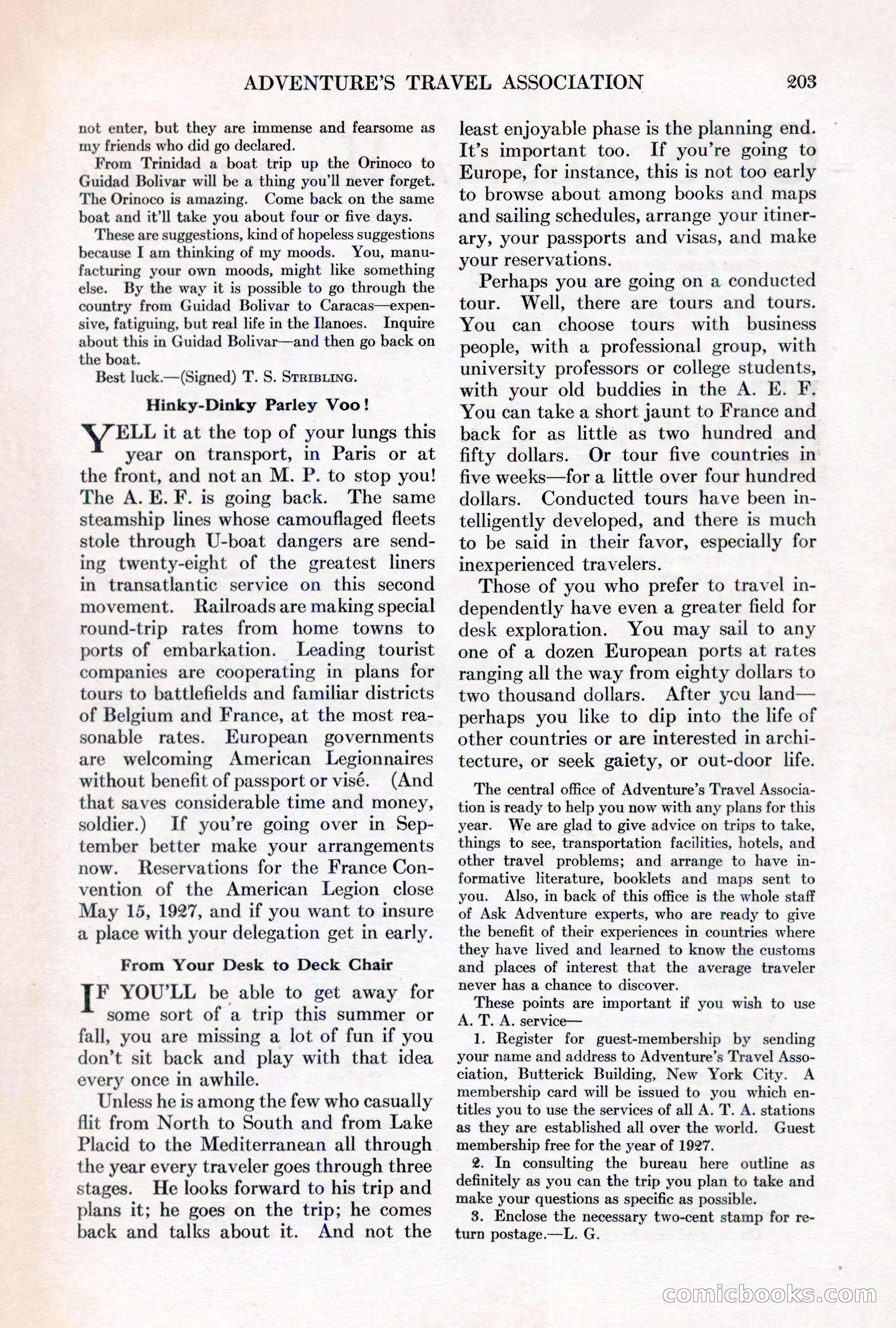 Adventure, March 1, 1927 — page 211 of 222