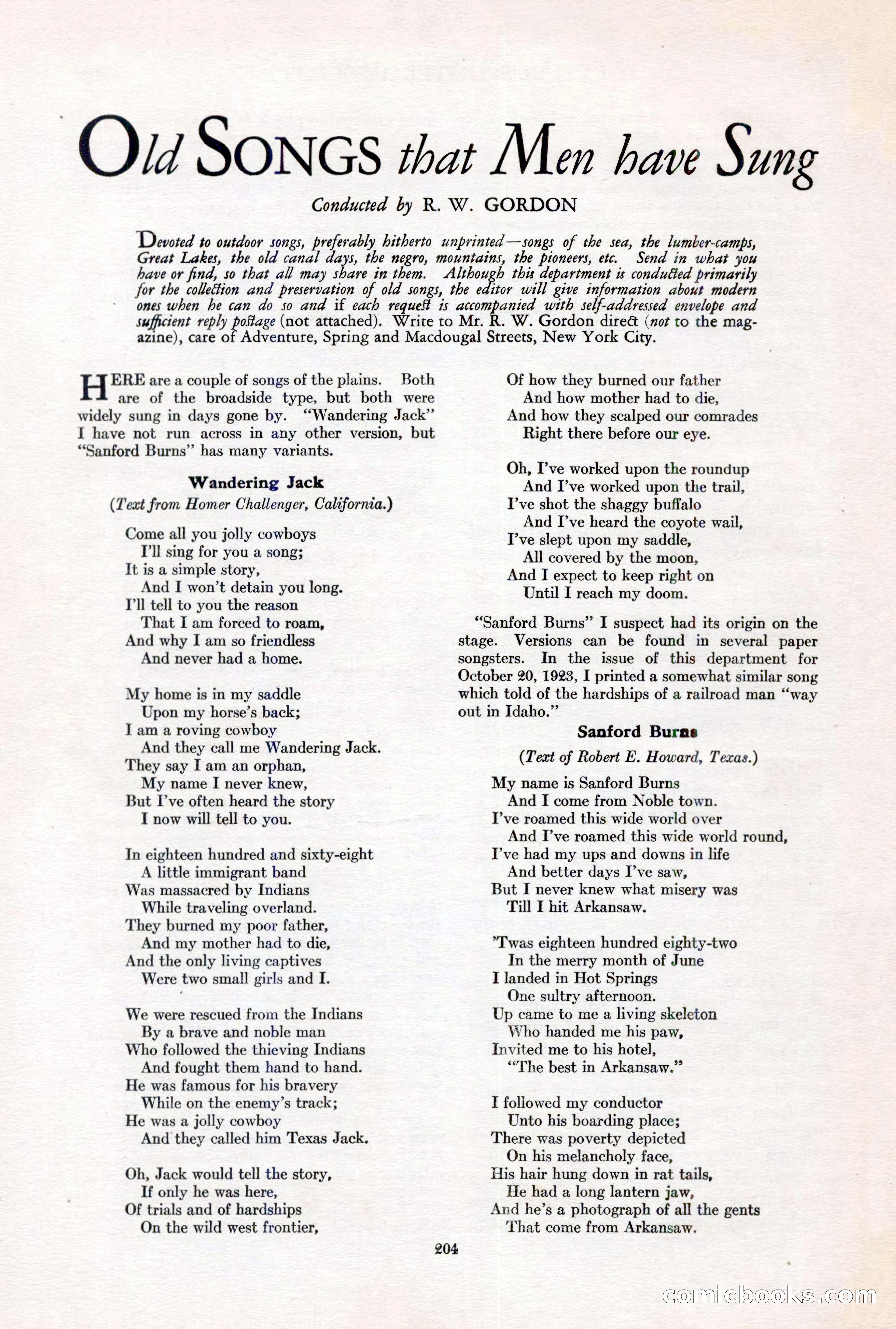 Adventure, March 1, 1927 — page 212 of 222
