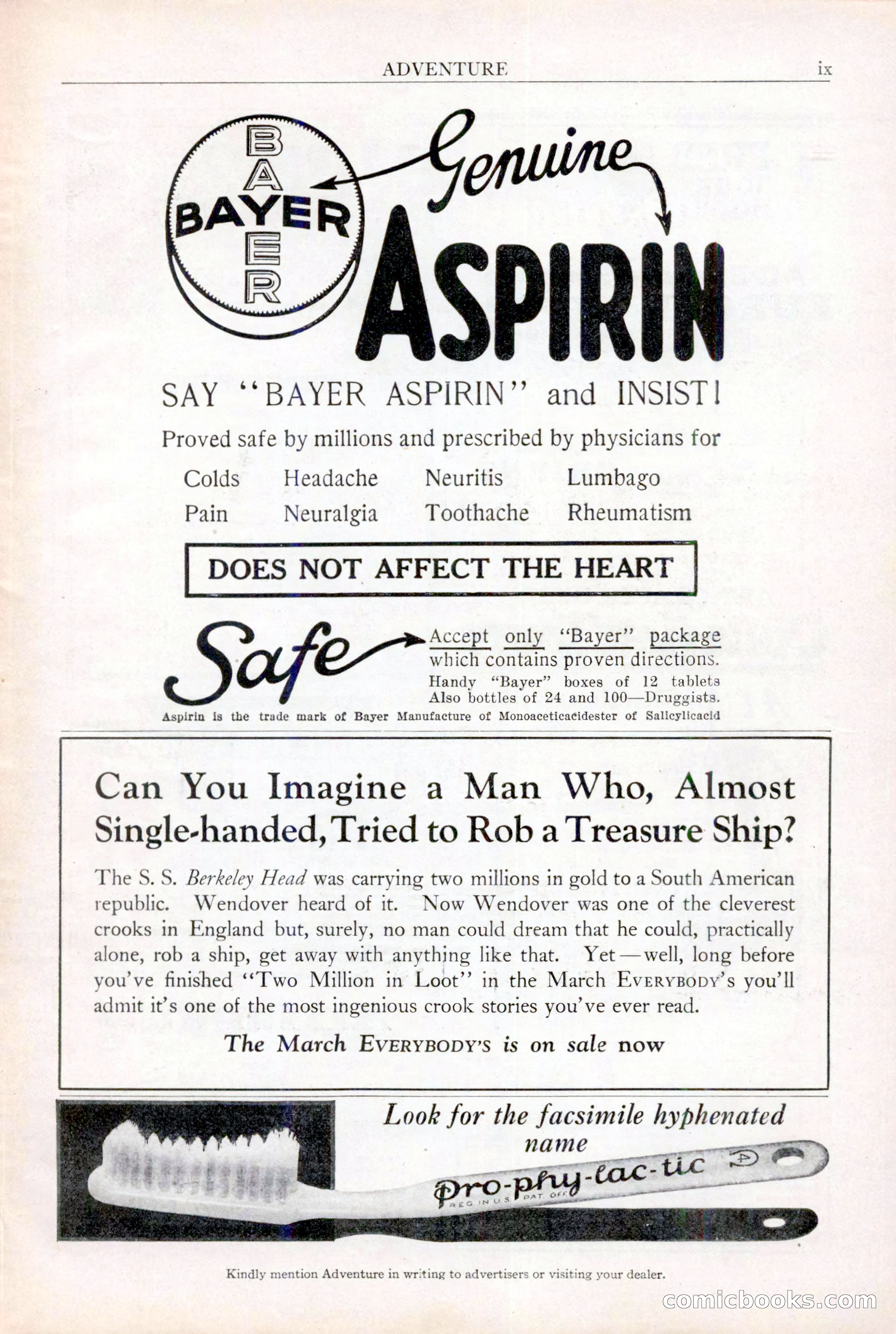 Adventure, March 1, 1927 — page 219 of 222