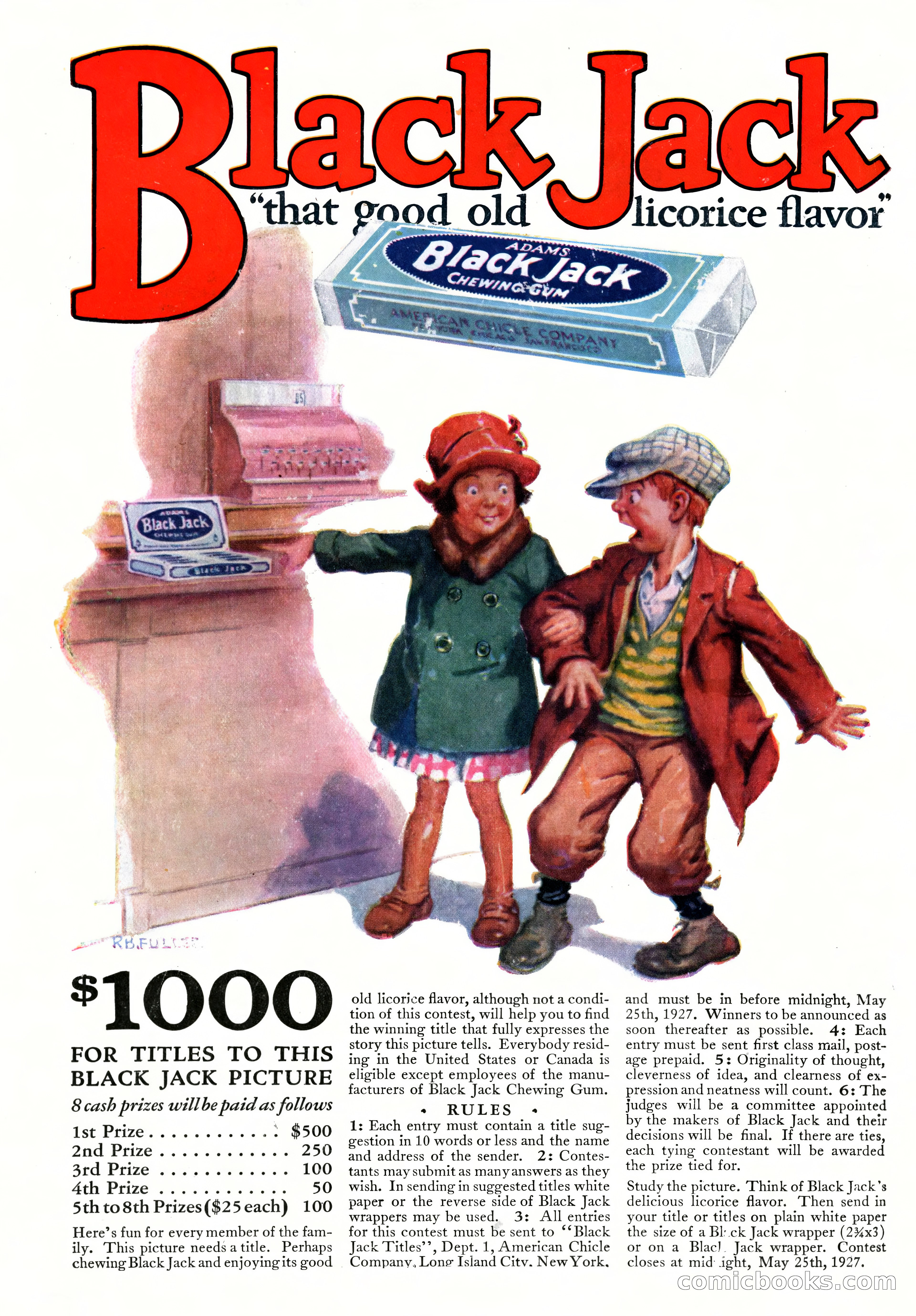 Adventure, March 1, 1927 — page 222 of 222