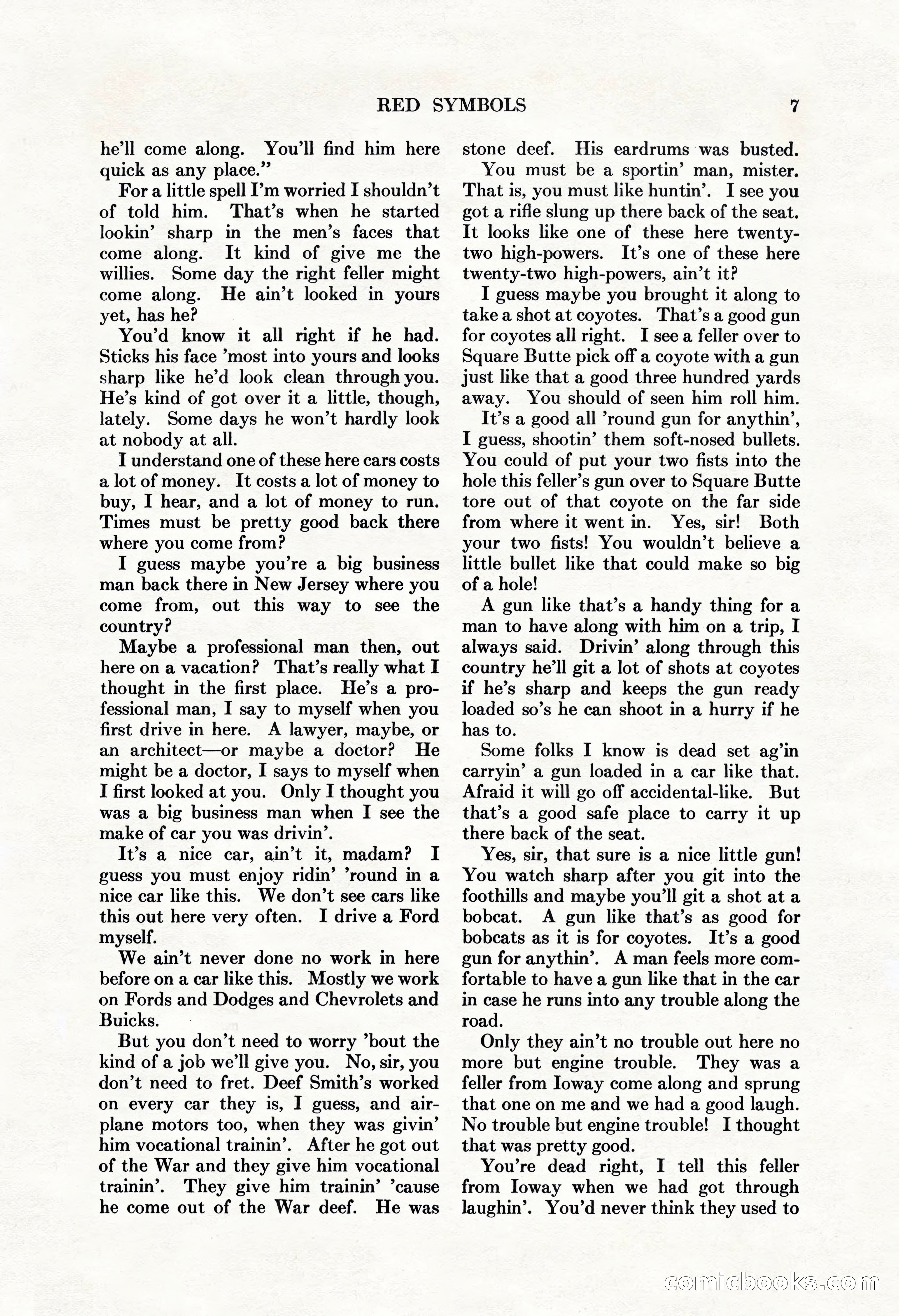 Adventure, June 1, 1927 — page 9 of 206