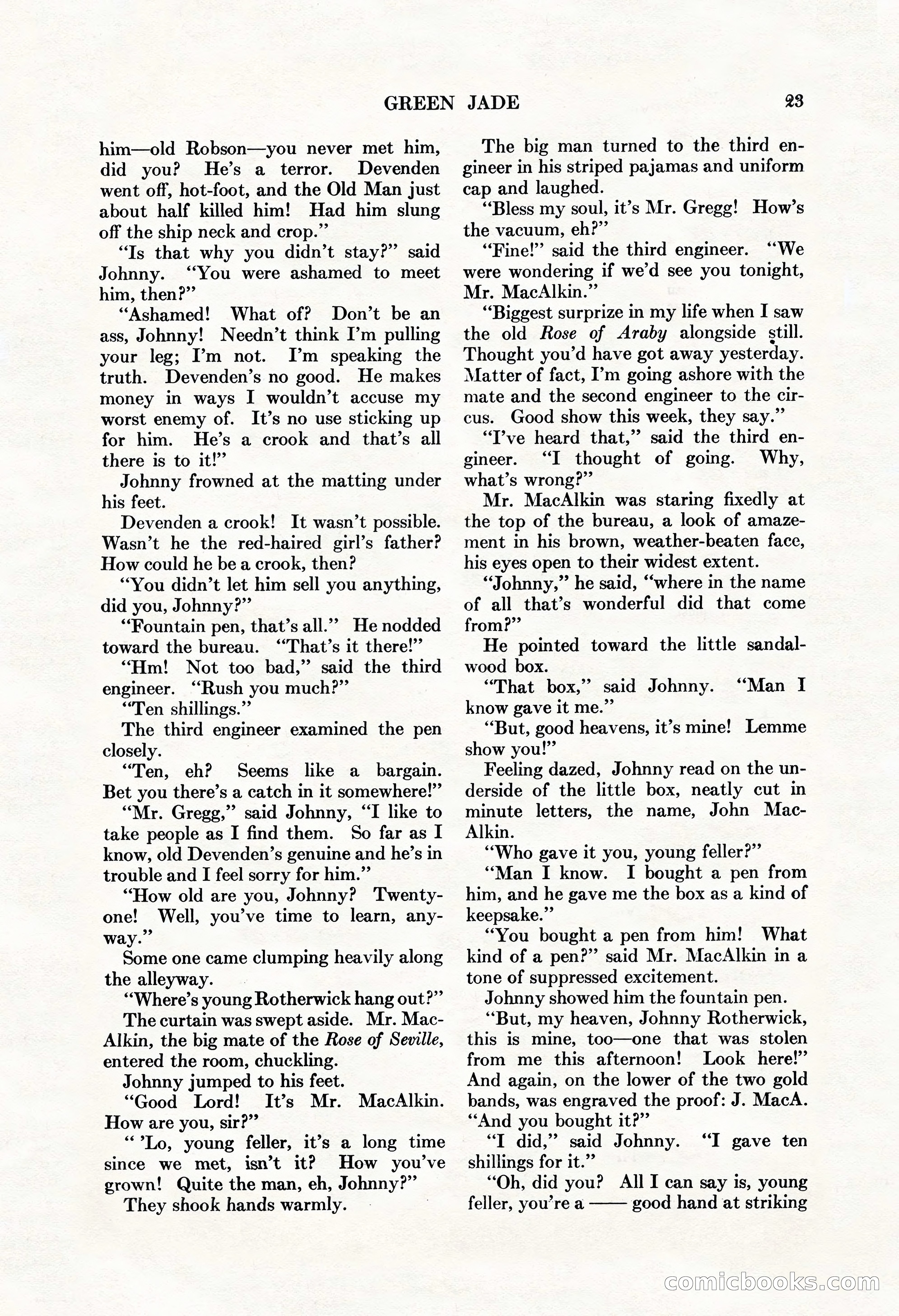 Adventure, June 1, 1927 — page 25 of 206