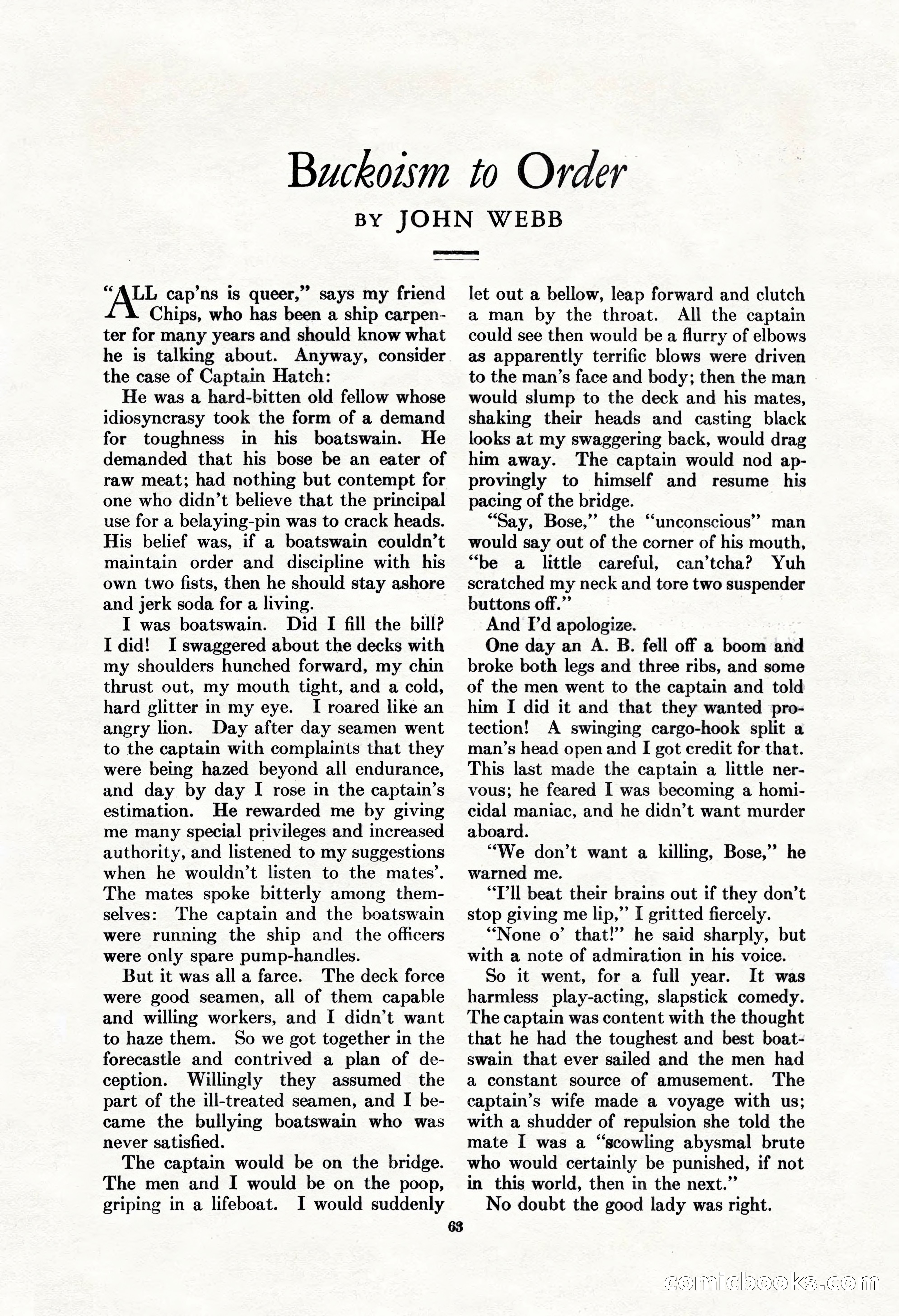 Adventure, June 1, 1927 — page 65 of 206