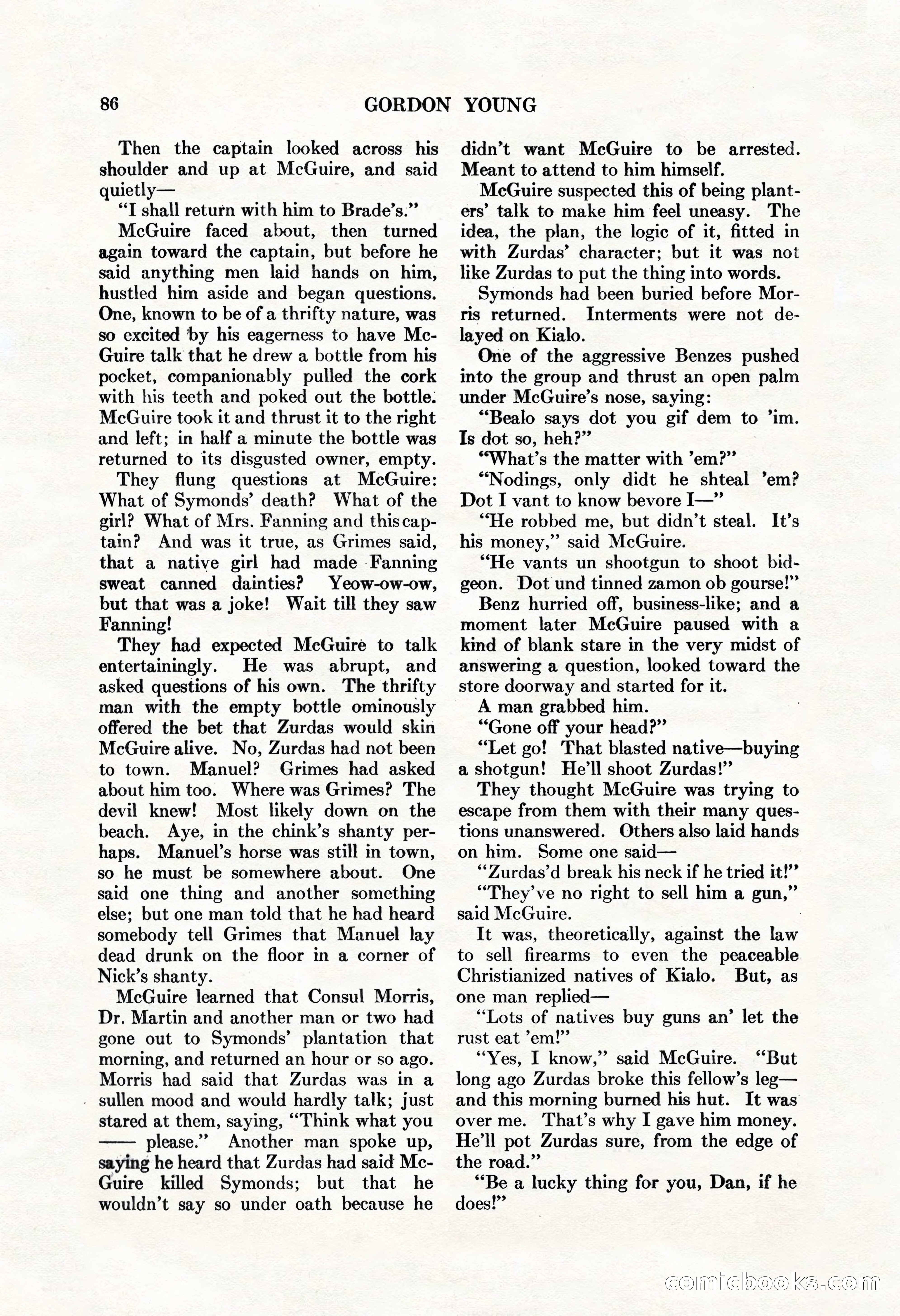 Adventure, June 1, 1927 — page 88 of 206