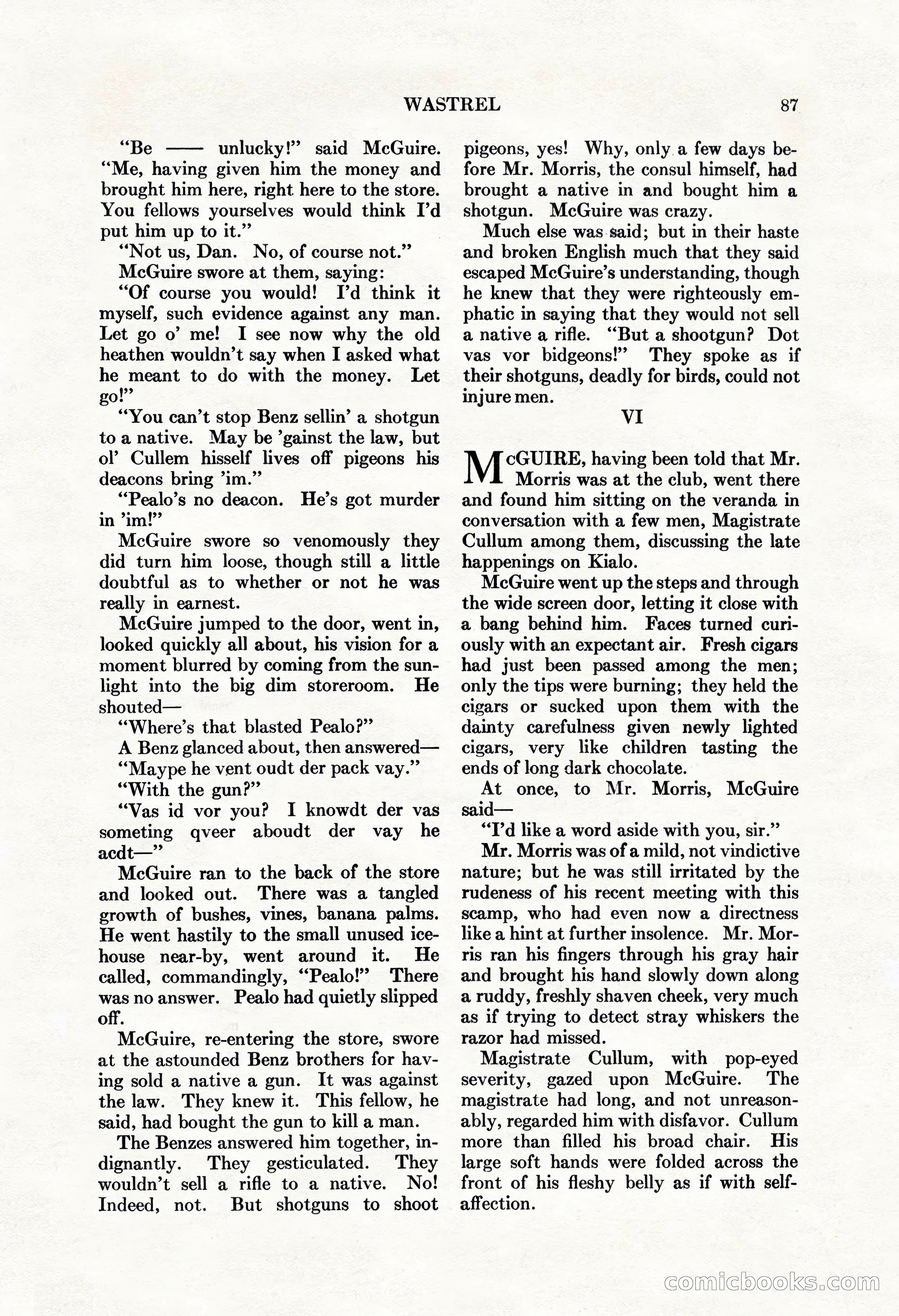 Adventure, June 1, 1927 — page 89 of 206