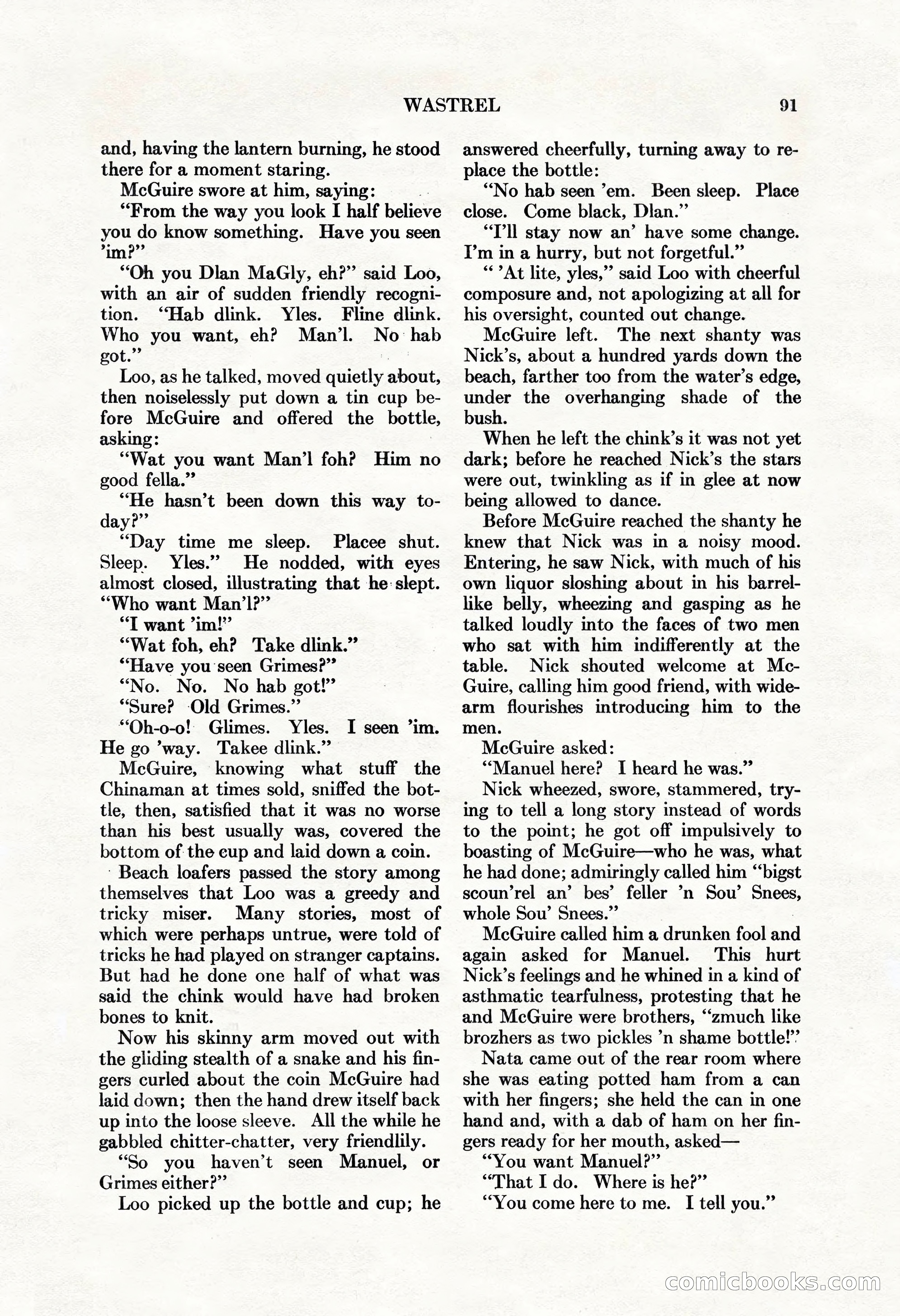 Adventure, June 1, 1927 — page 93 of 206