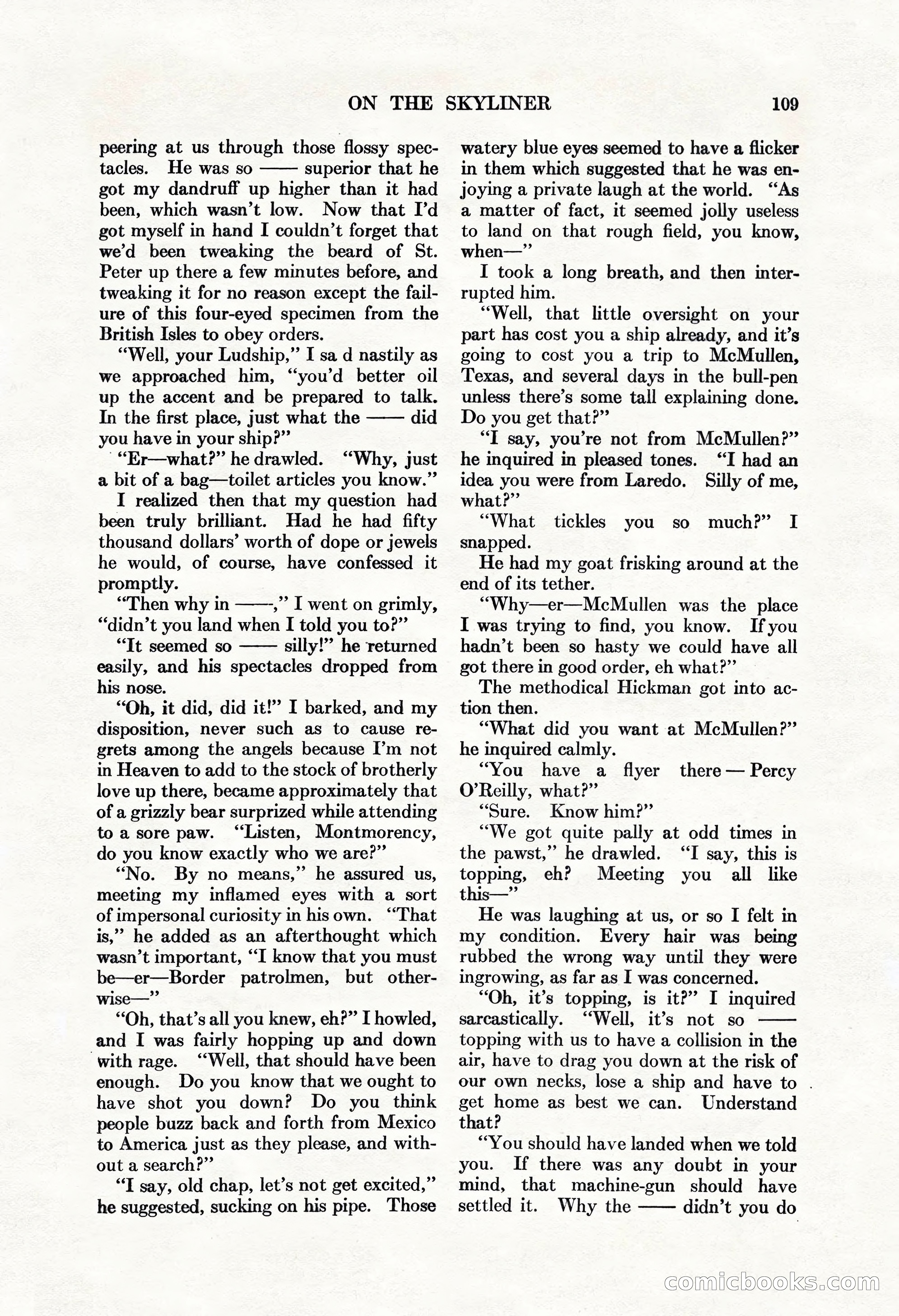 Adventure, June 1, 1927 — page 111 of 206