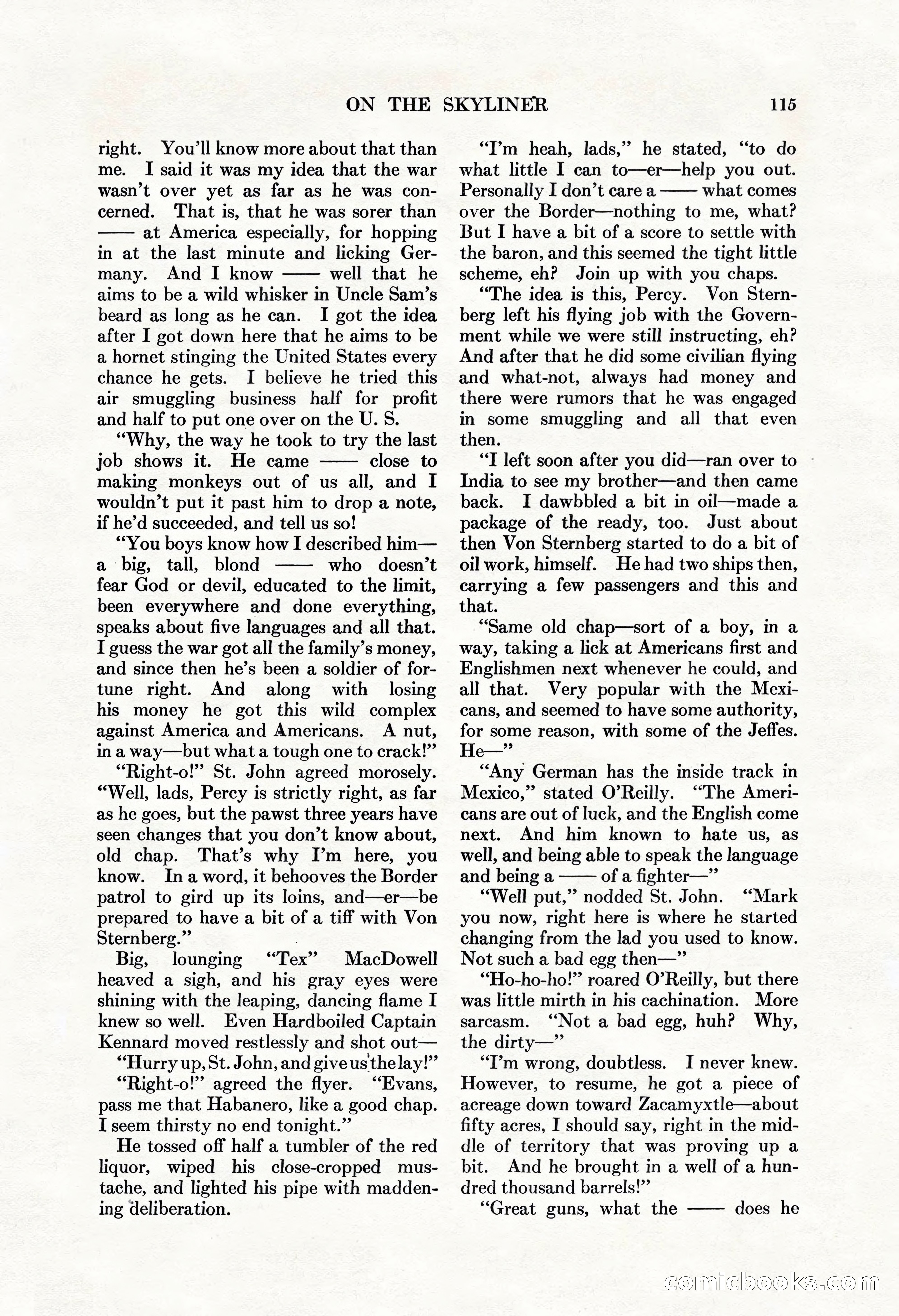 Adventure, June 1, 1927 — page 117 of 206