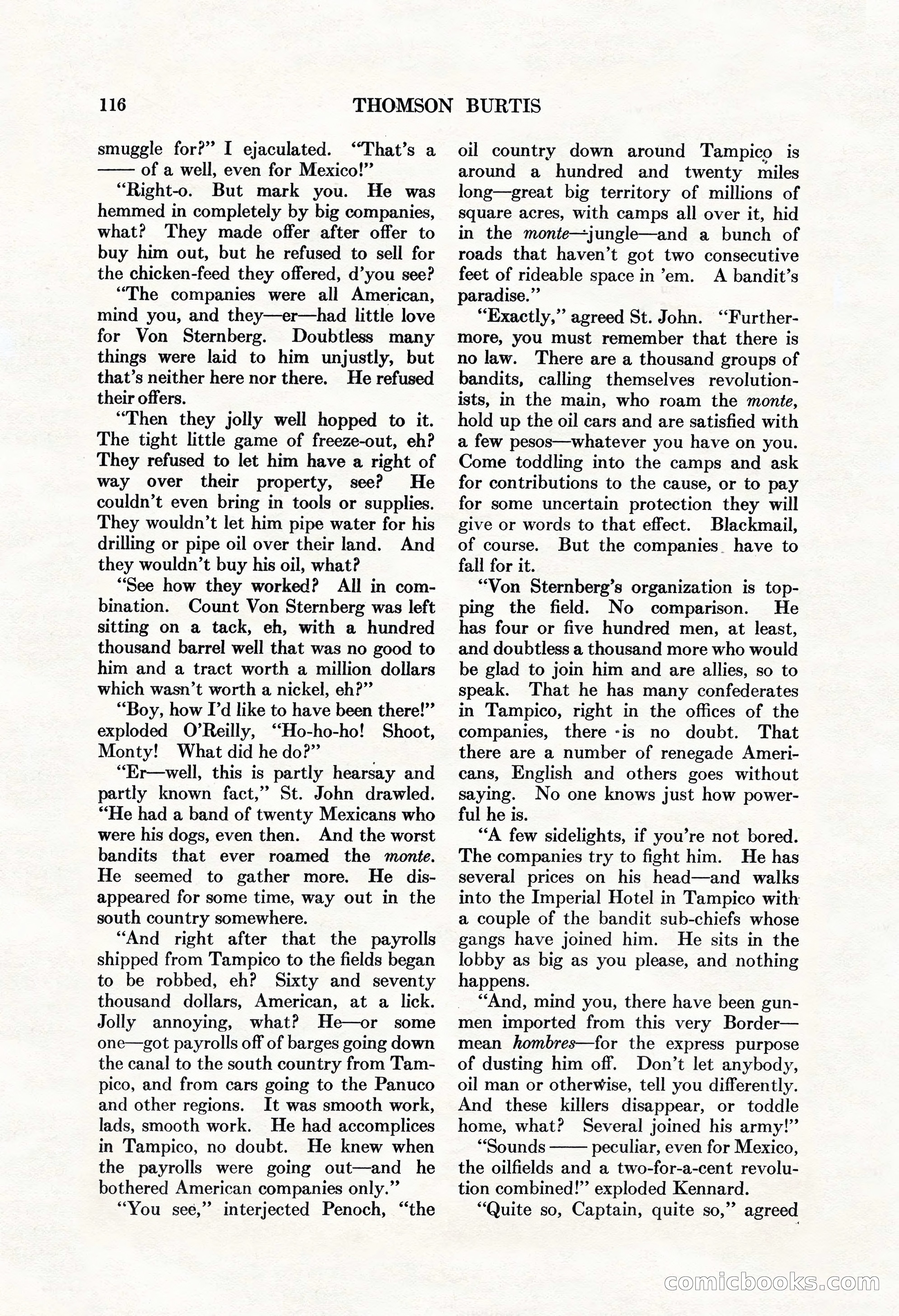 Adventure, June 1, 1927 — page 118 of 206