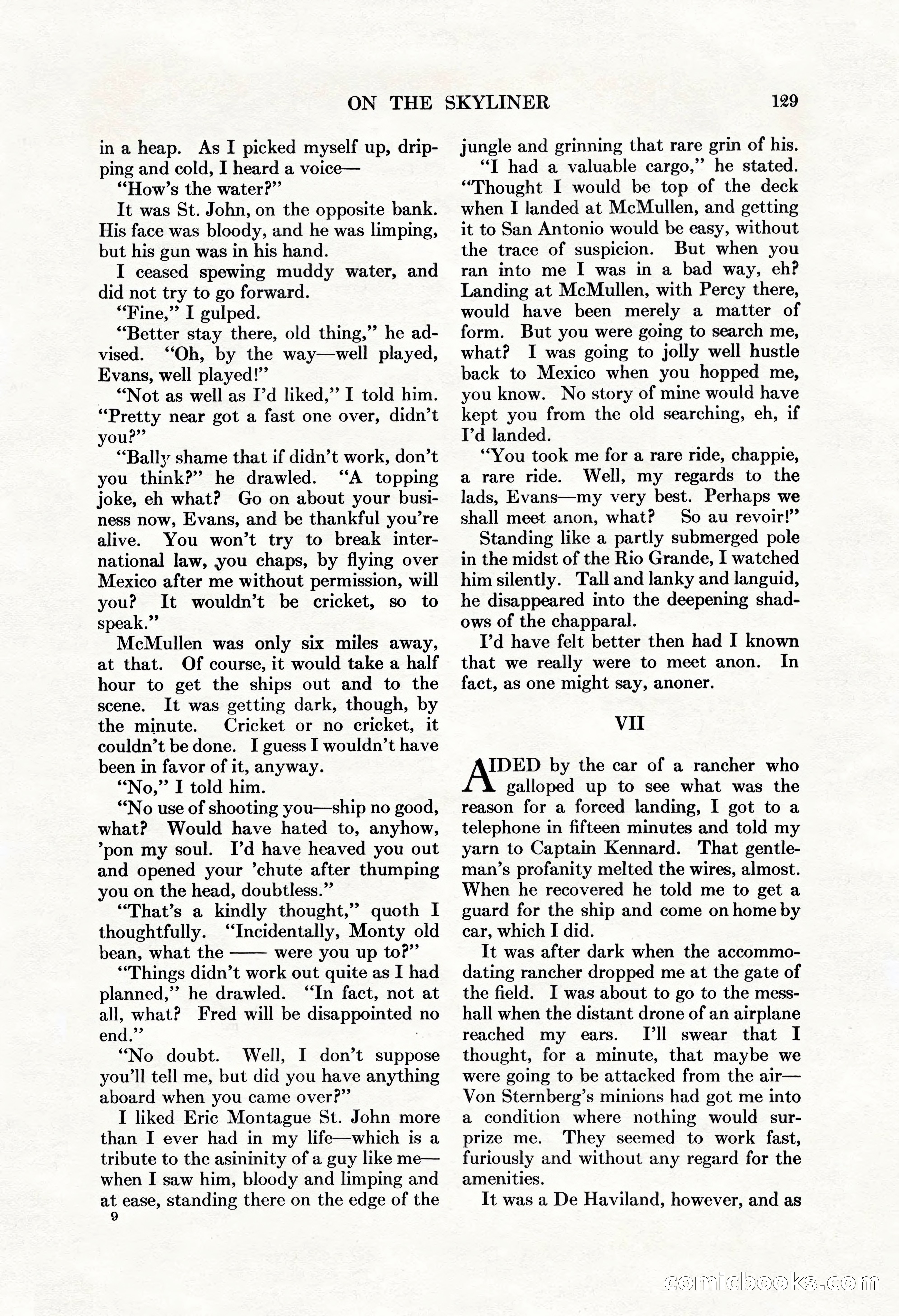 Adventure, June 1, 1927 — page 131 of 206