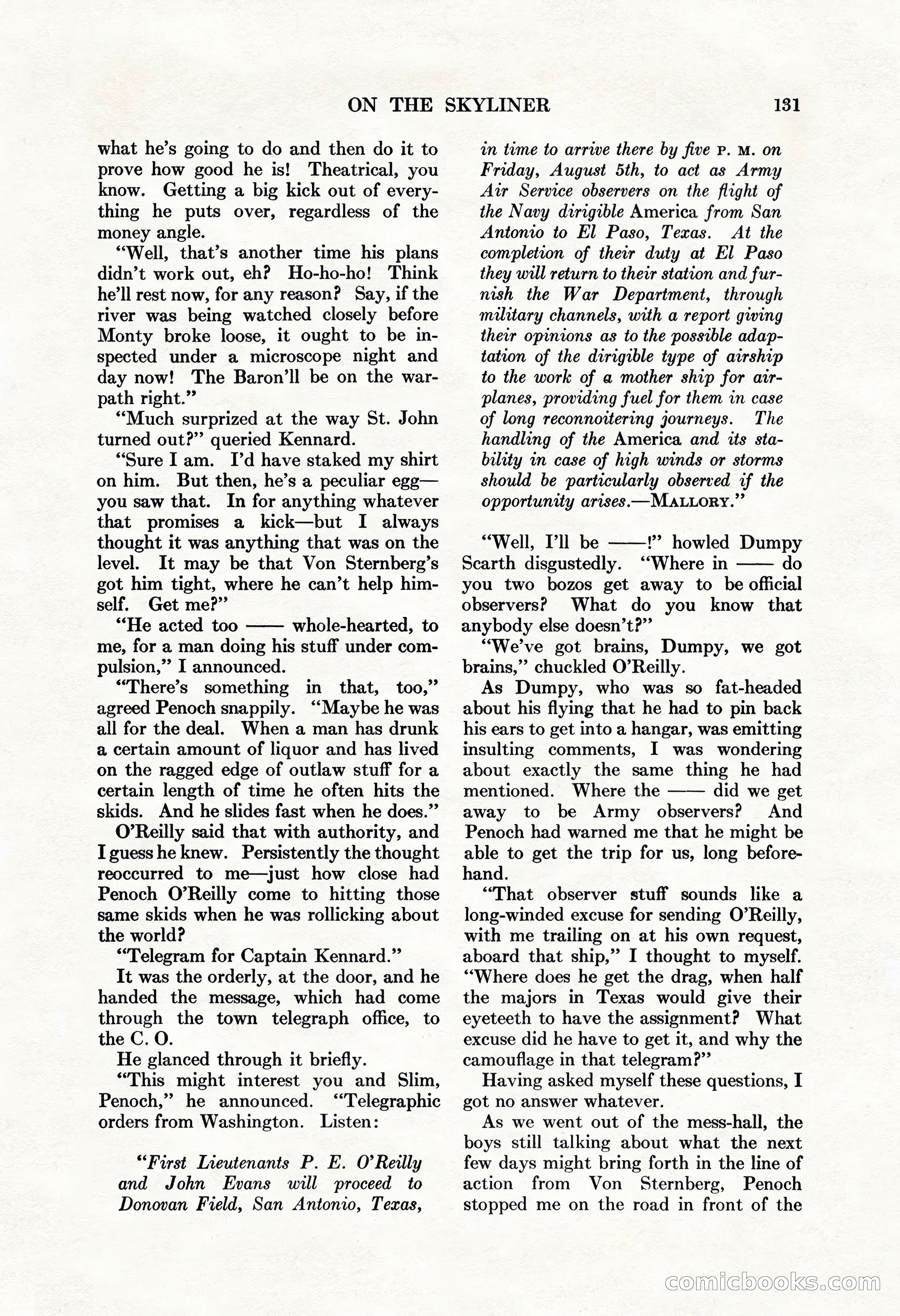 Adventure, June 1, 1927 — page 133 of 206