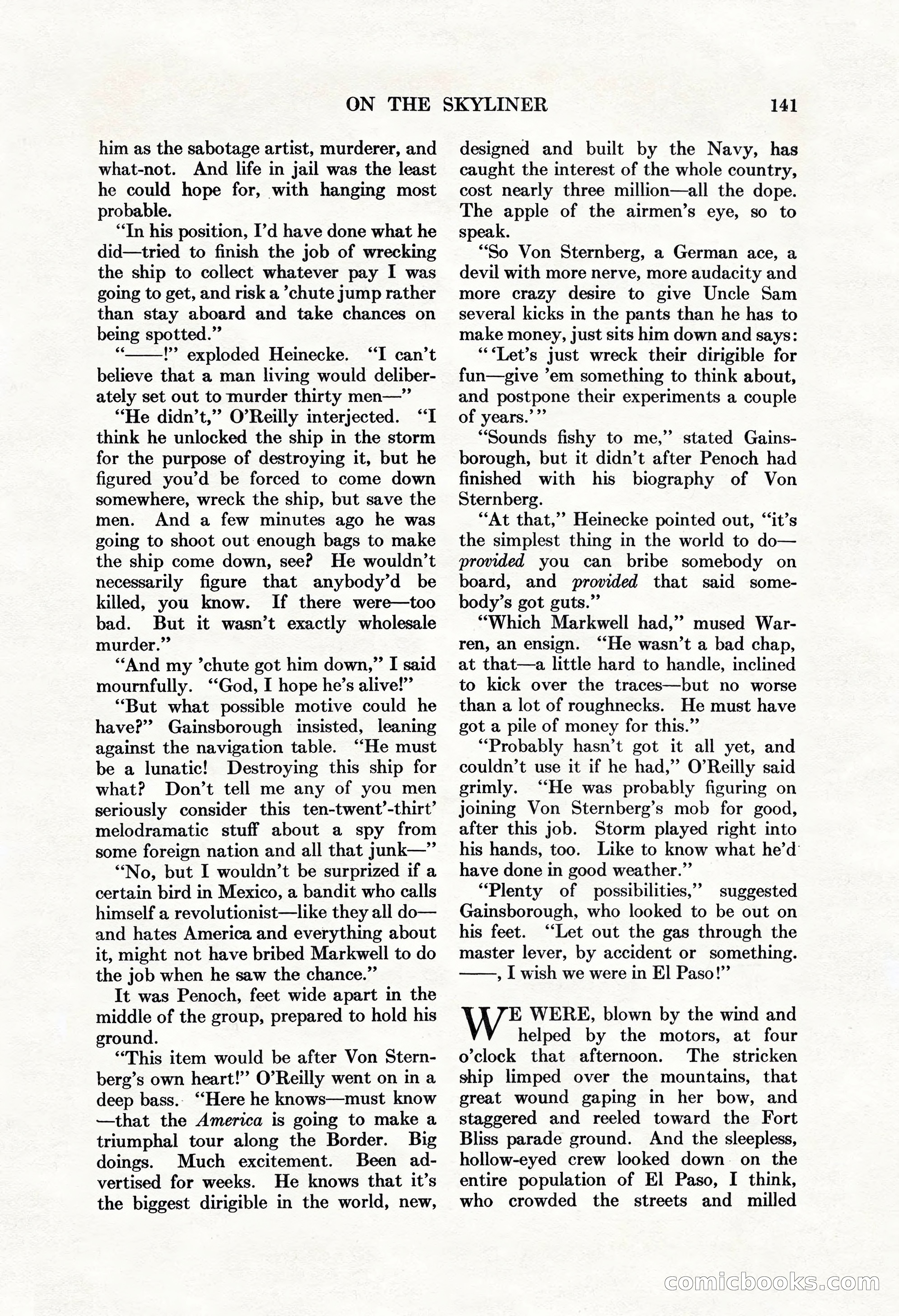 Adventure, June 1, 1927 — page 143 of 206