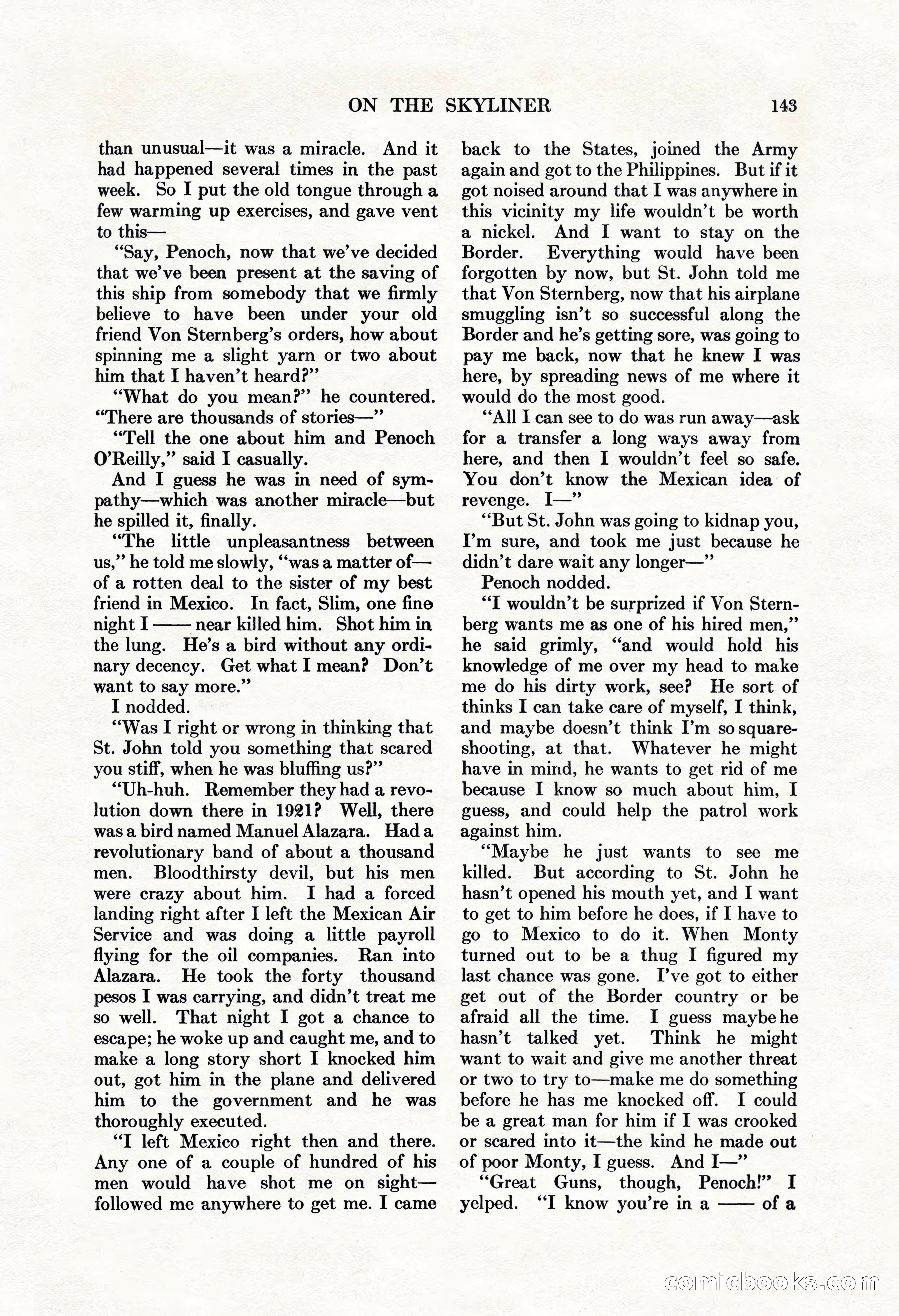 Adventure, June 1, 1927 — page 145 of 206