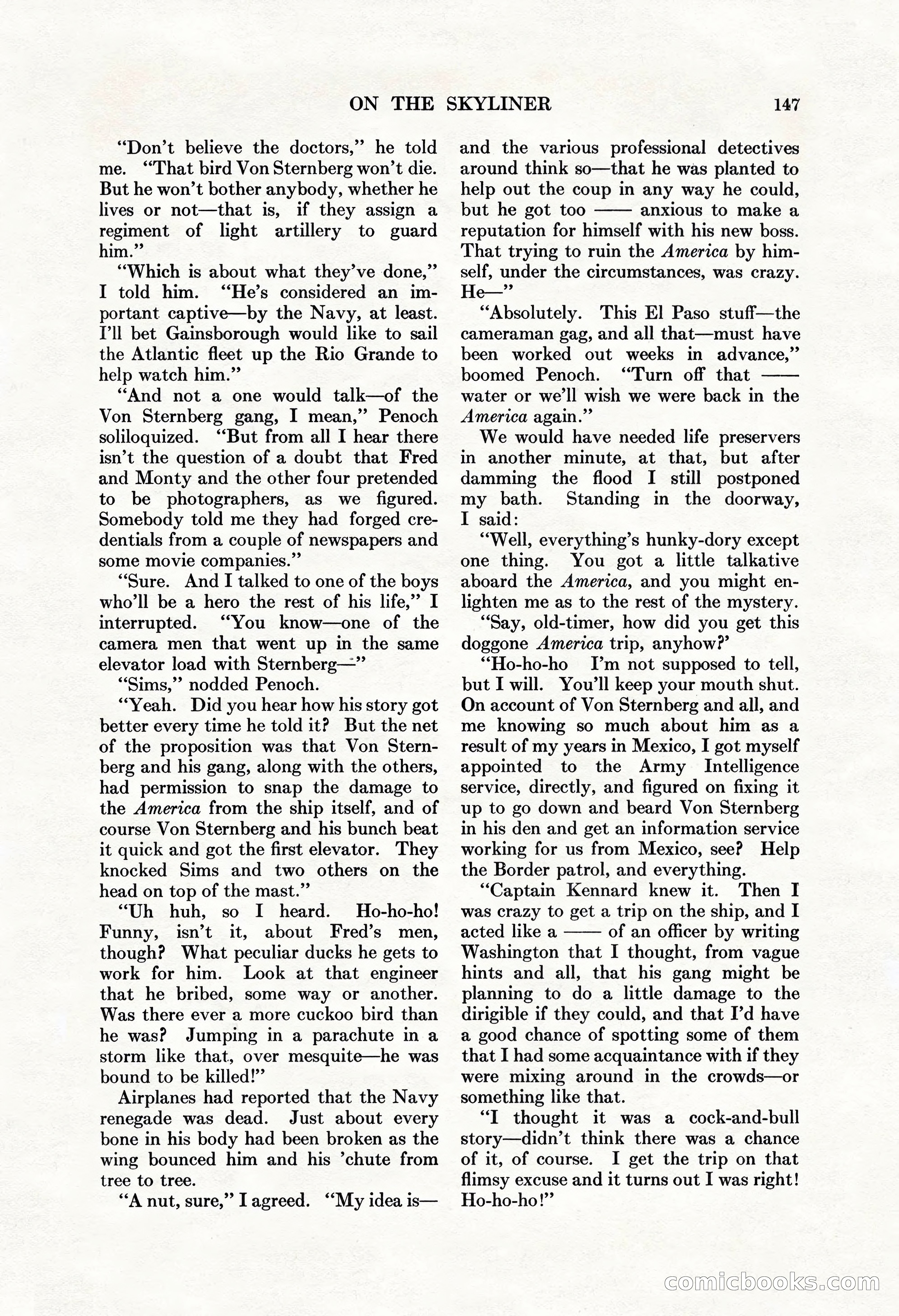 Adventure, June 1, 1927 — page 149 of 206