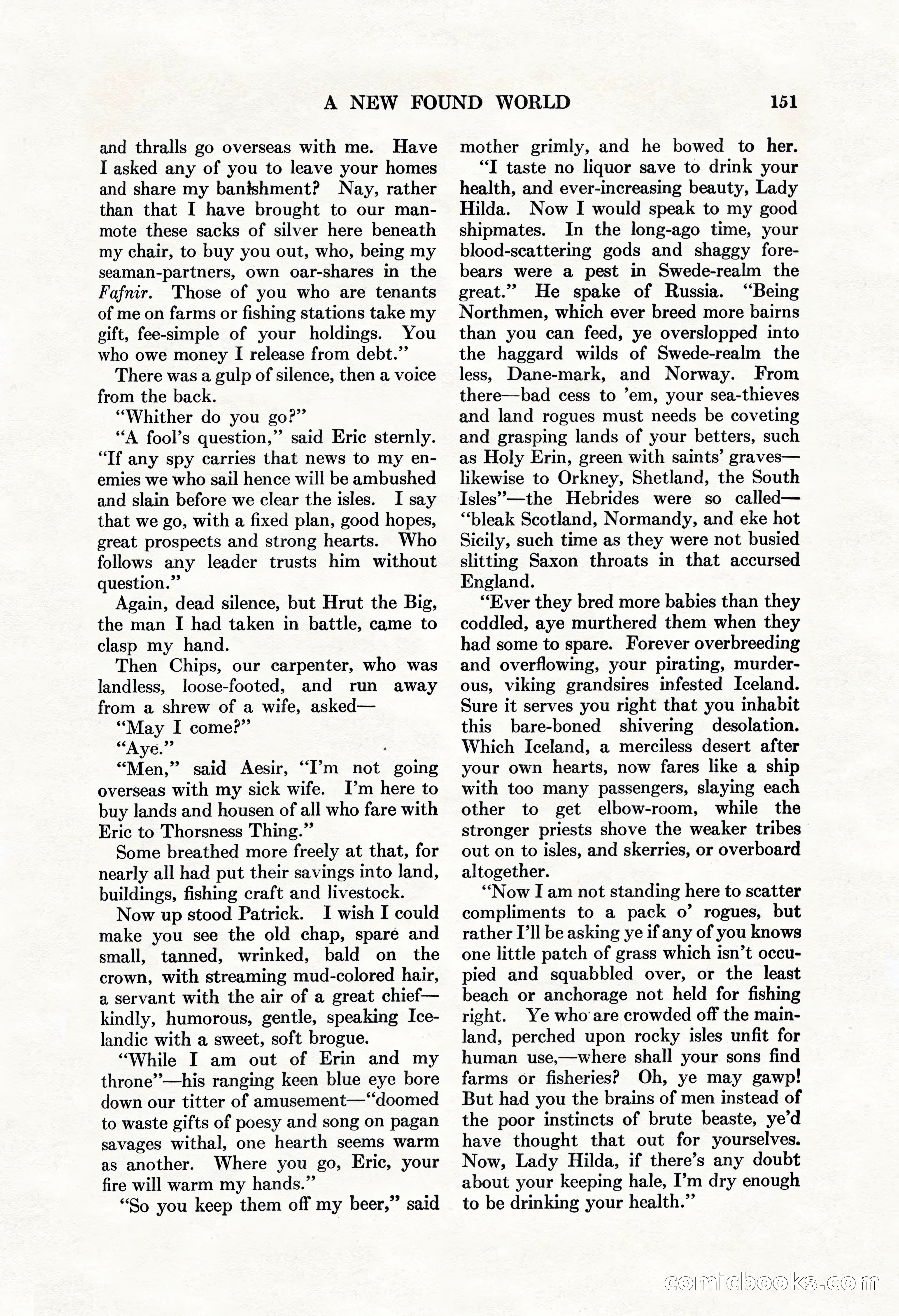 Adventure, June 1, 1927 — page 153 of 206