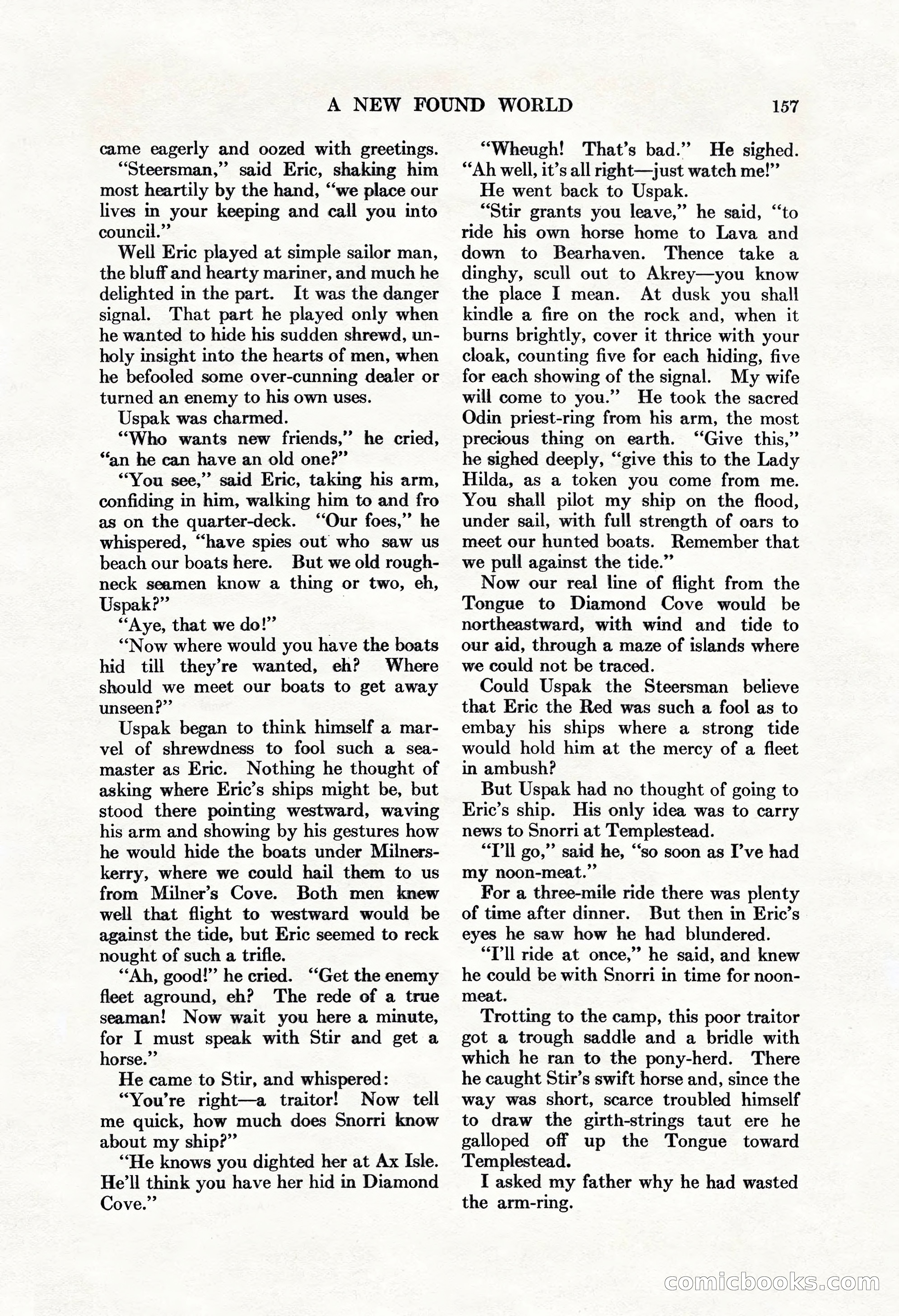 Adventure, June 1, 1927 — page 159 of 206