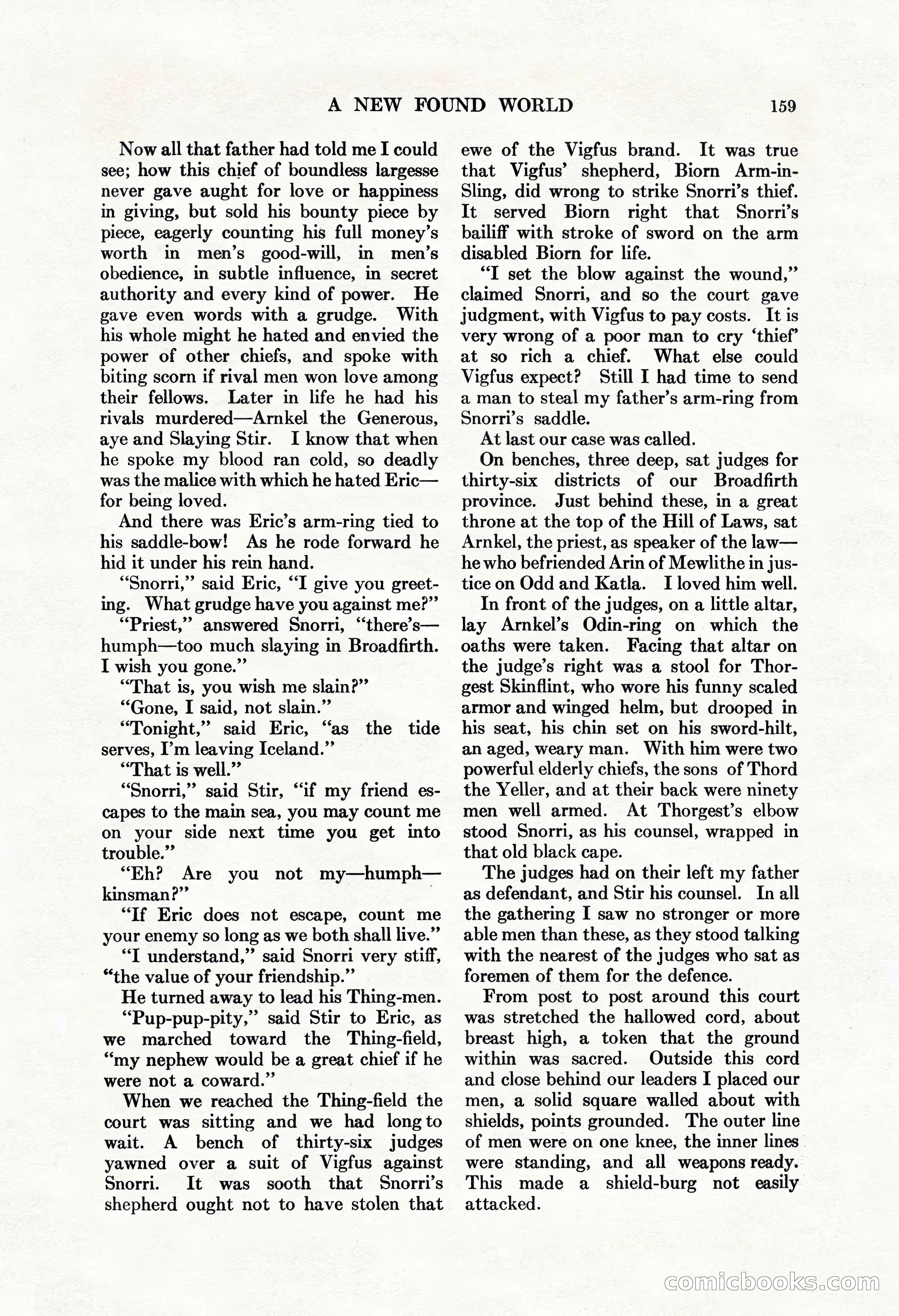 Adventure, June 1, 1927 — page 161 of 206