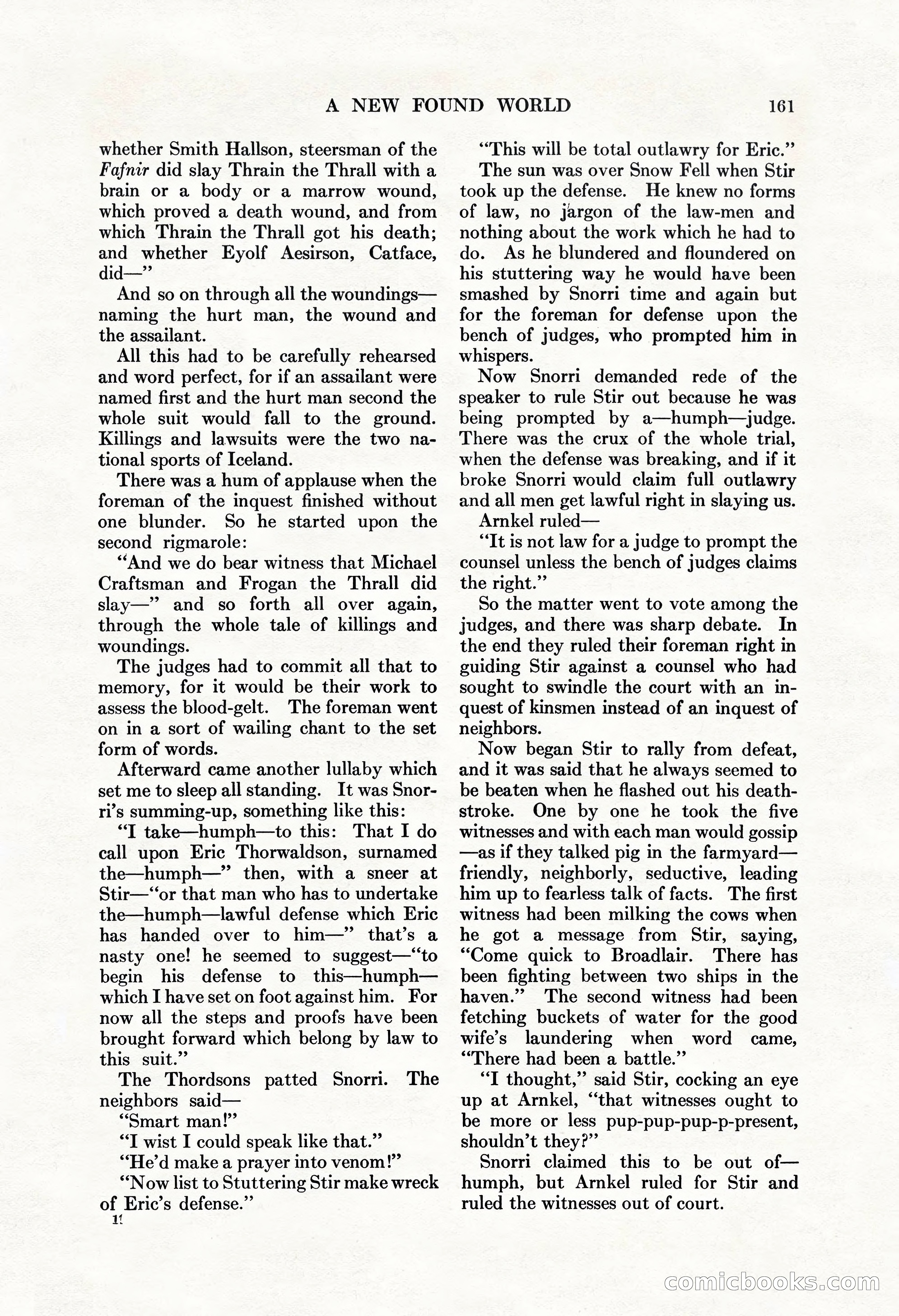 Adventure, June 1, 1927 — page 163 of 206