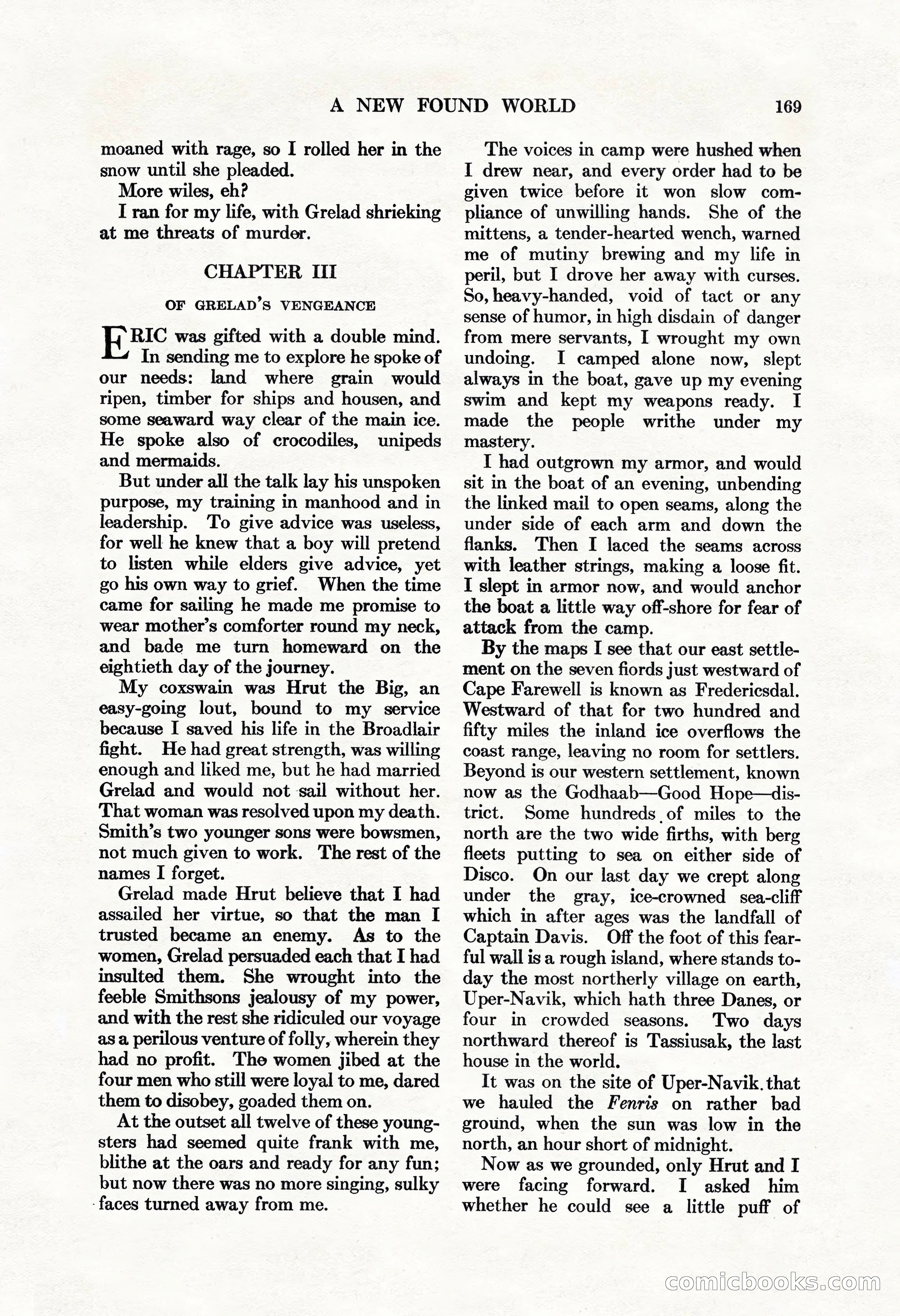 Adventure, June 1, 1927 — page 171 of 206