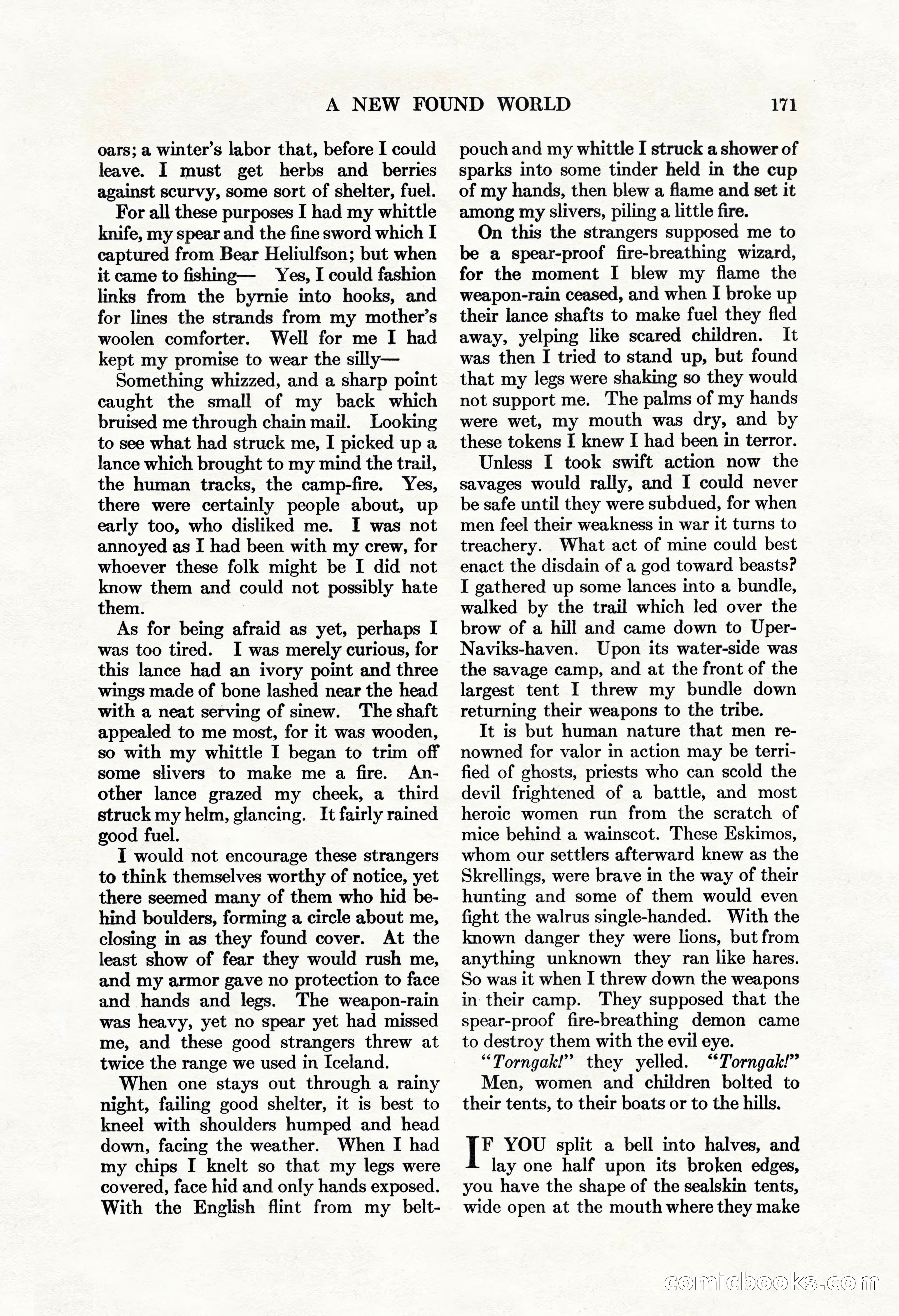 Adventure, June 1, 1927 — page 173 of 206