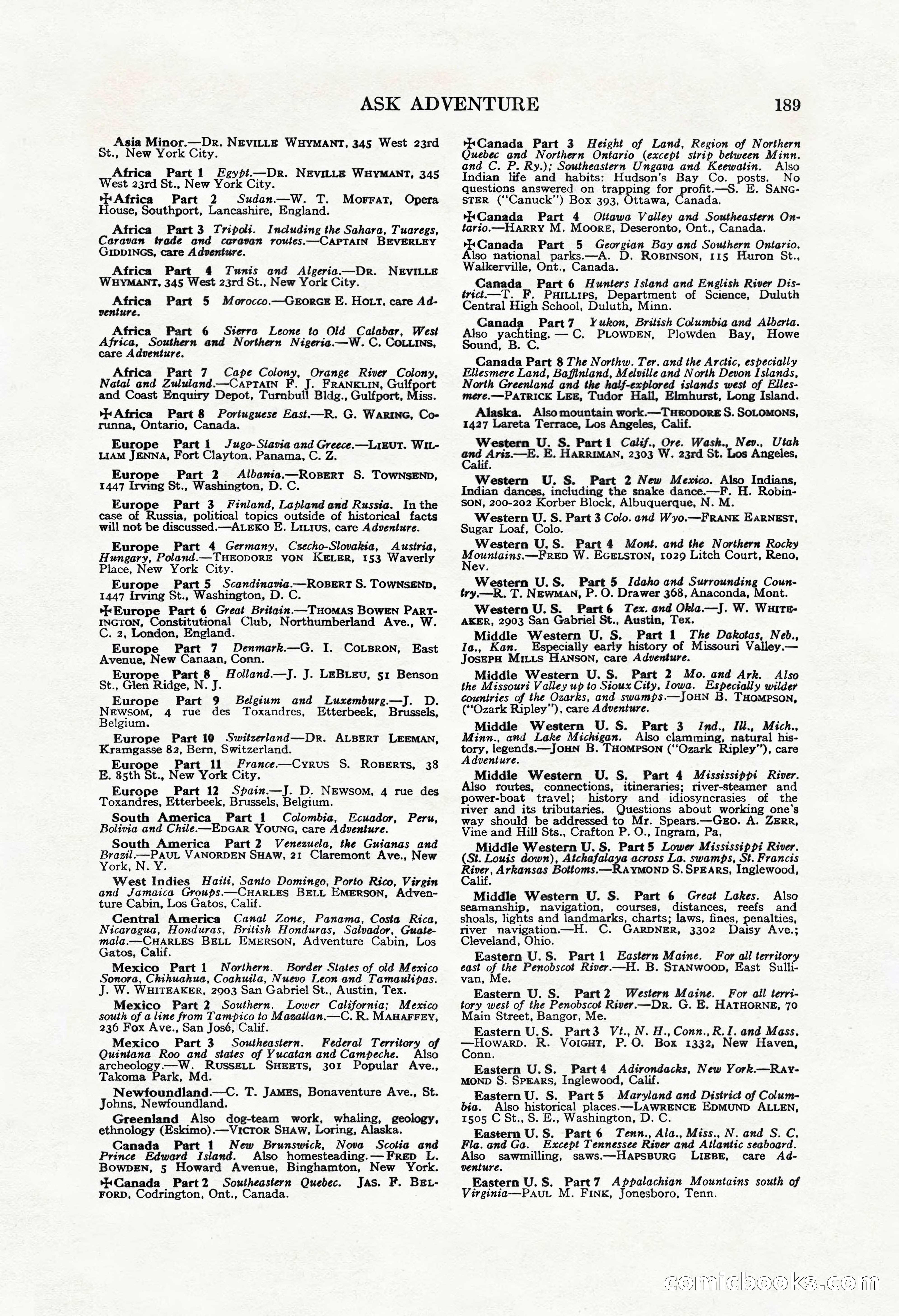 Adventure, June 1, 1927 — page 191 of 206