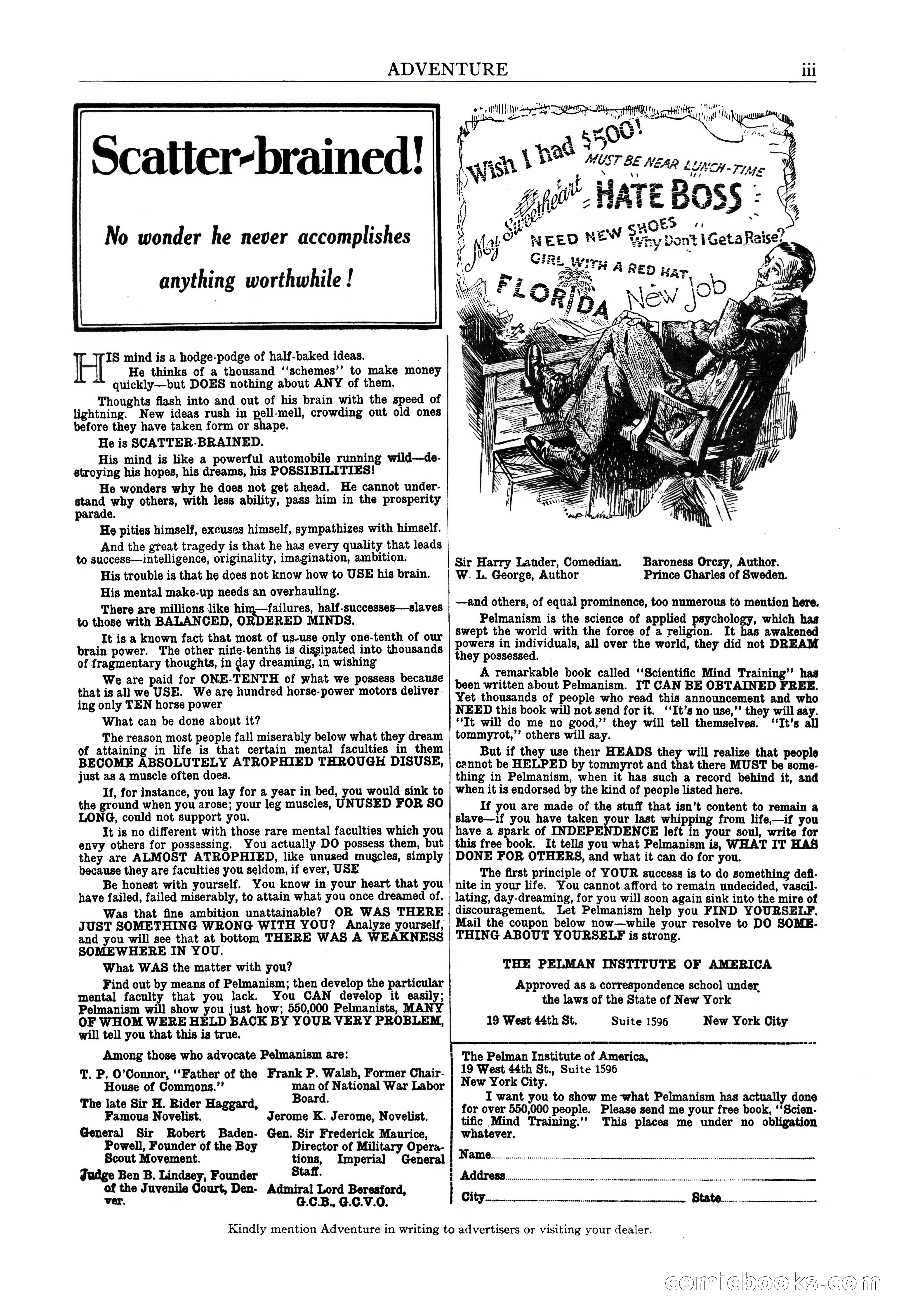 Adventure, June 1, 1927 — page 199 of 206