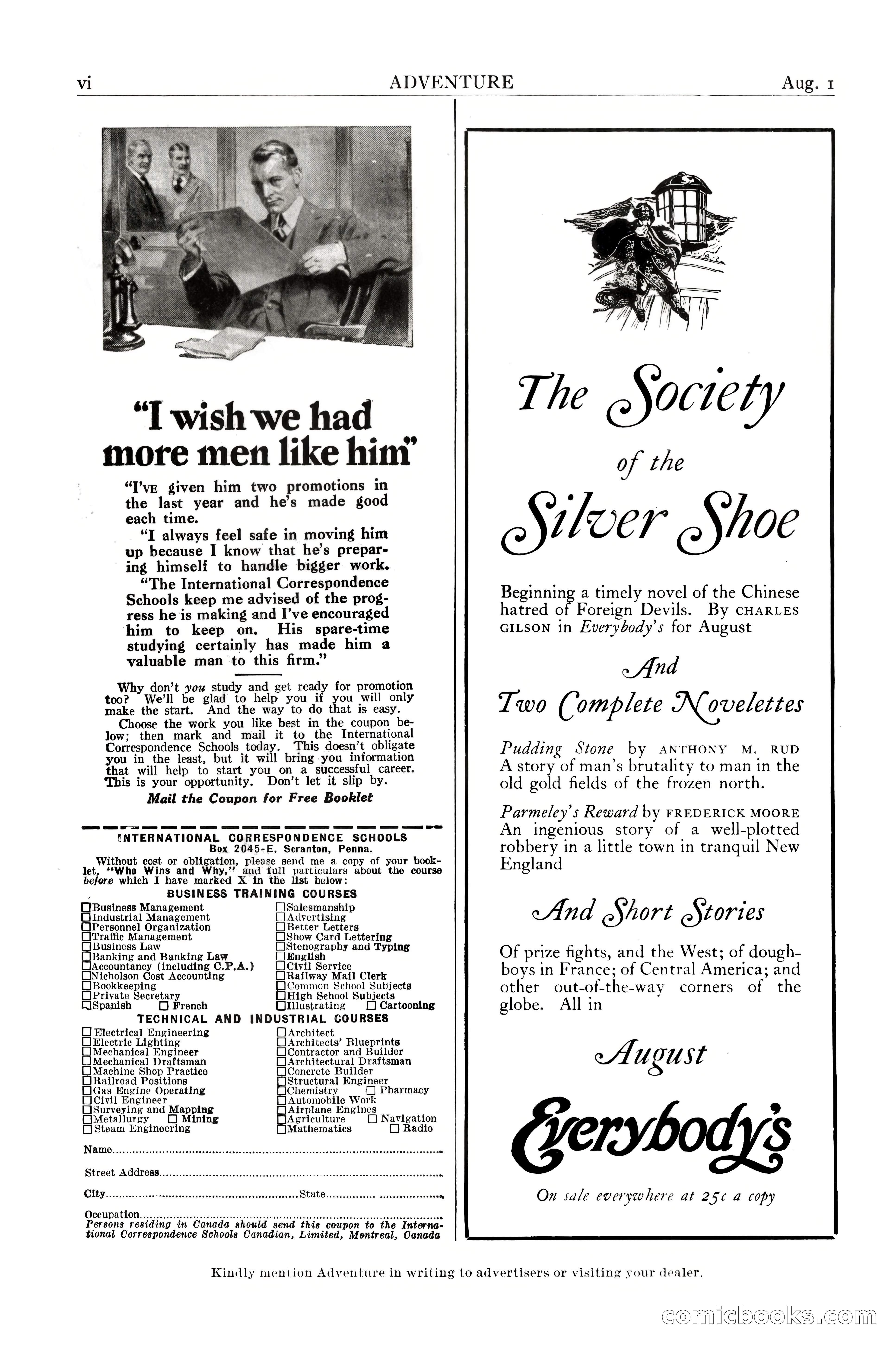Adventure Magazine, August 1, 1927 — page 8 of 206