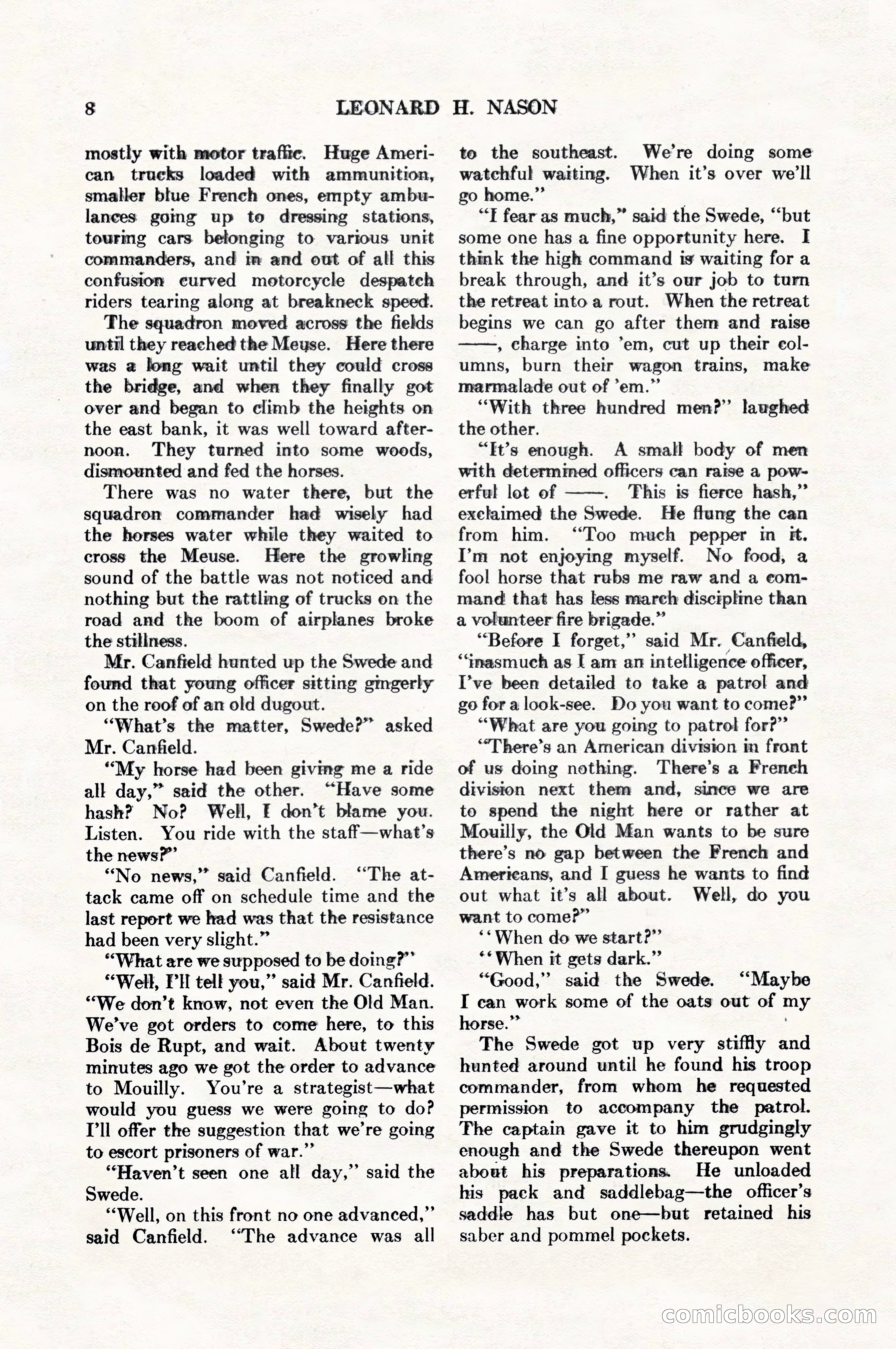 Adventure Magazine, August 1, 1927 — page 20 of 206