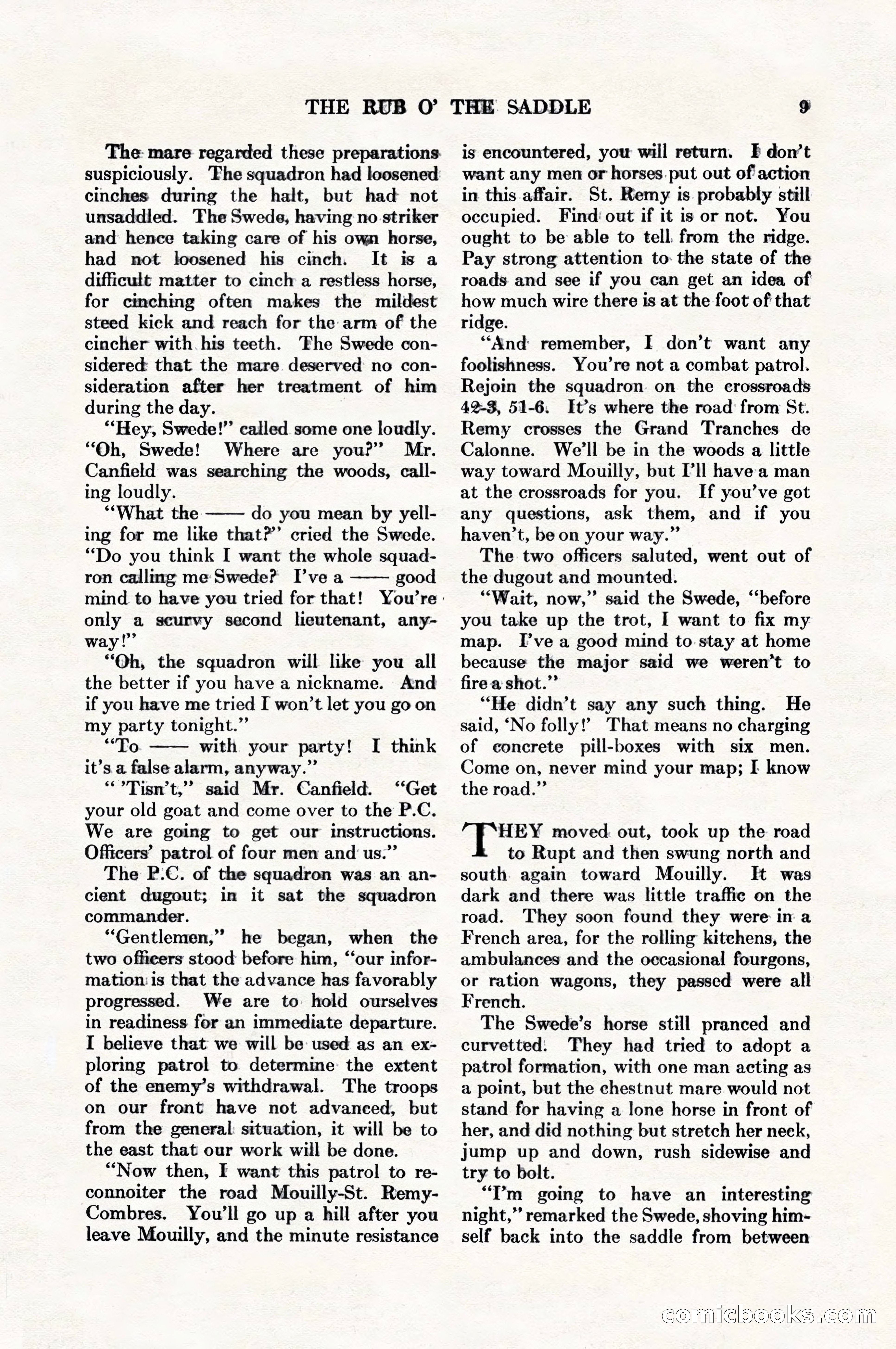 Adventure Magazine, August 1, 1927 — page 21 of 206