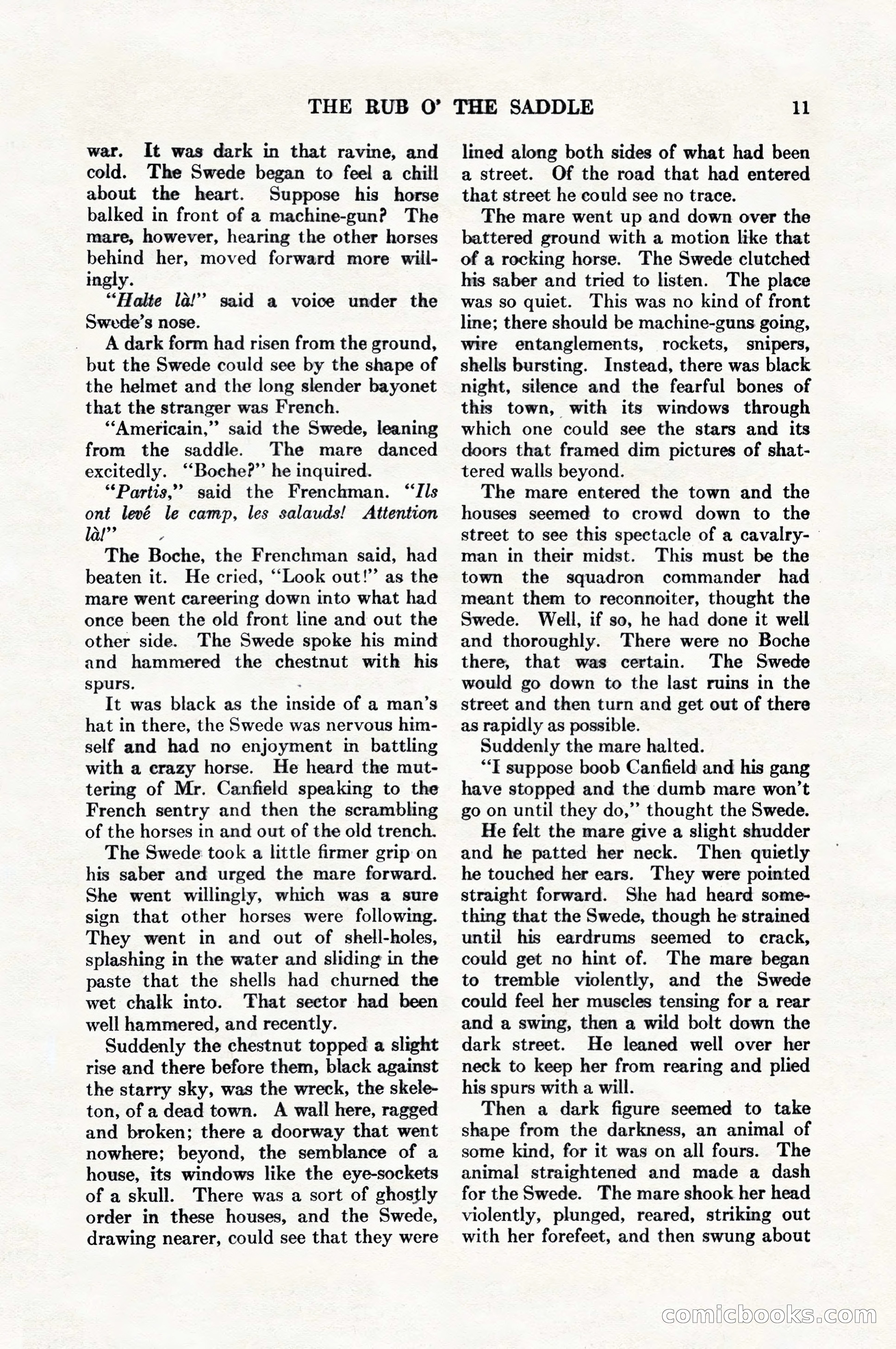 Adventure Magazine, August 1, 1927 — page 23 of 206