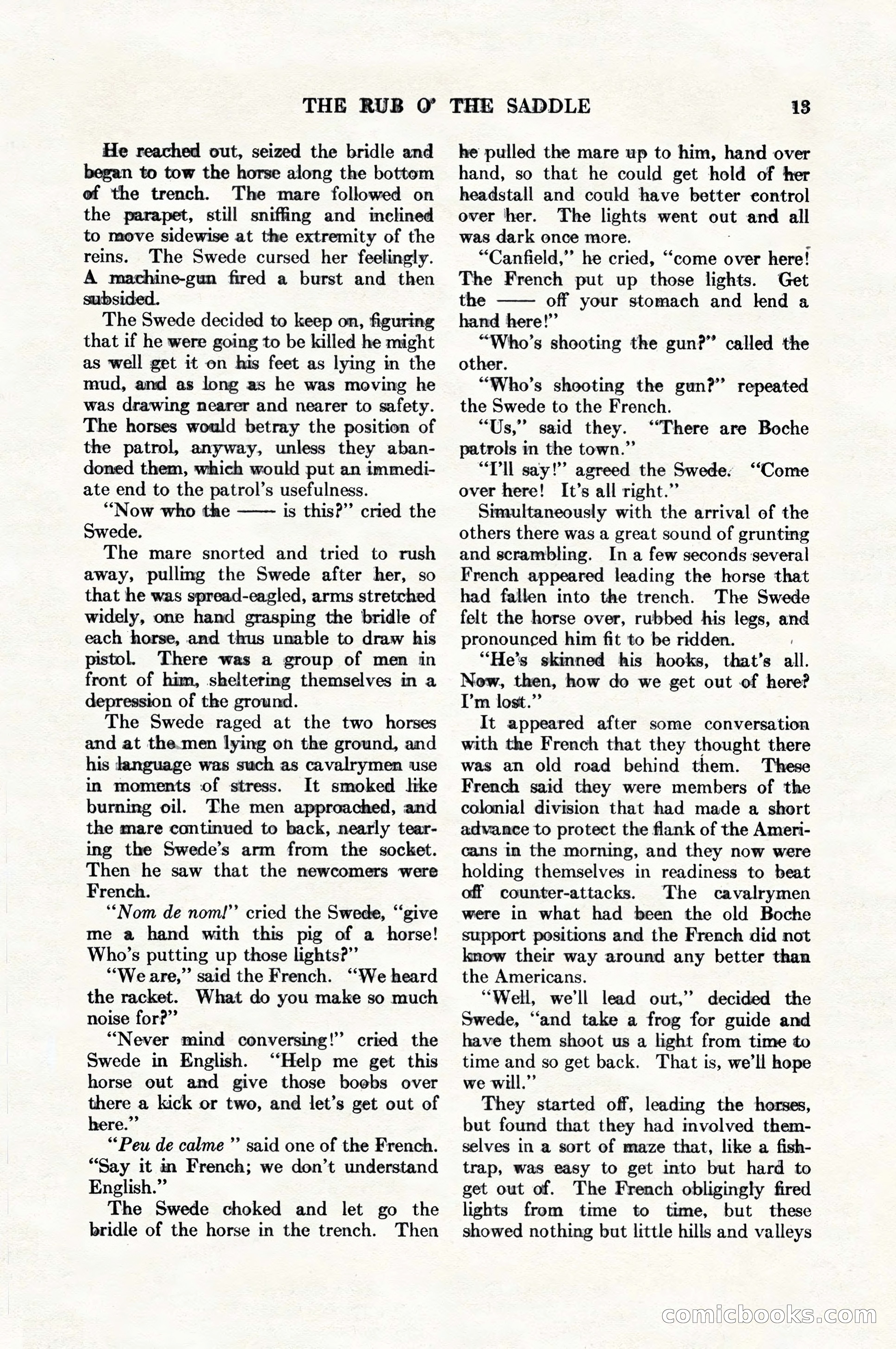 Adventure Magazine, August 1, 1927 — page 25 of 206