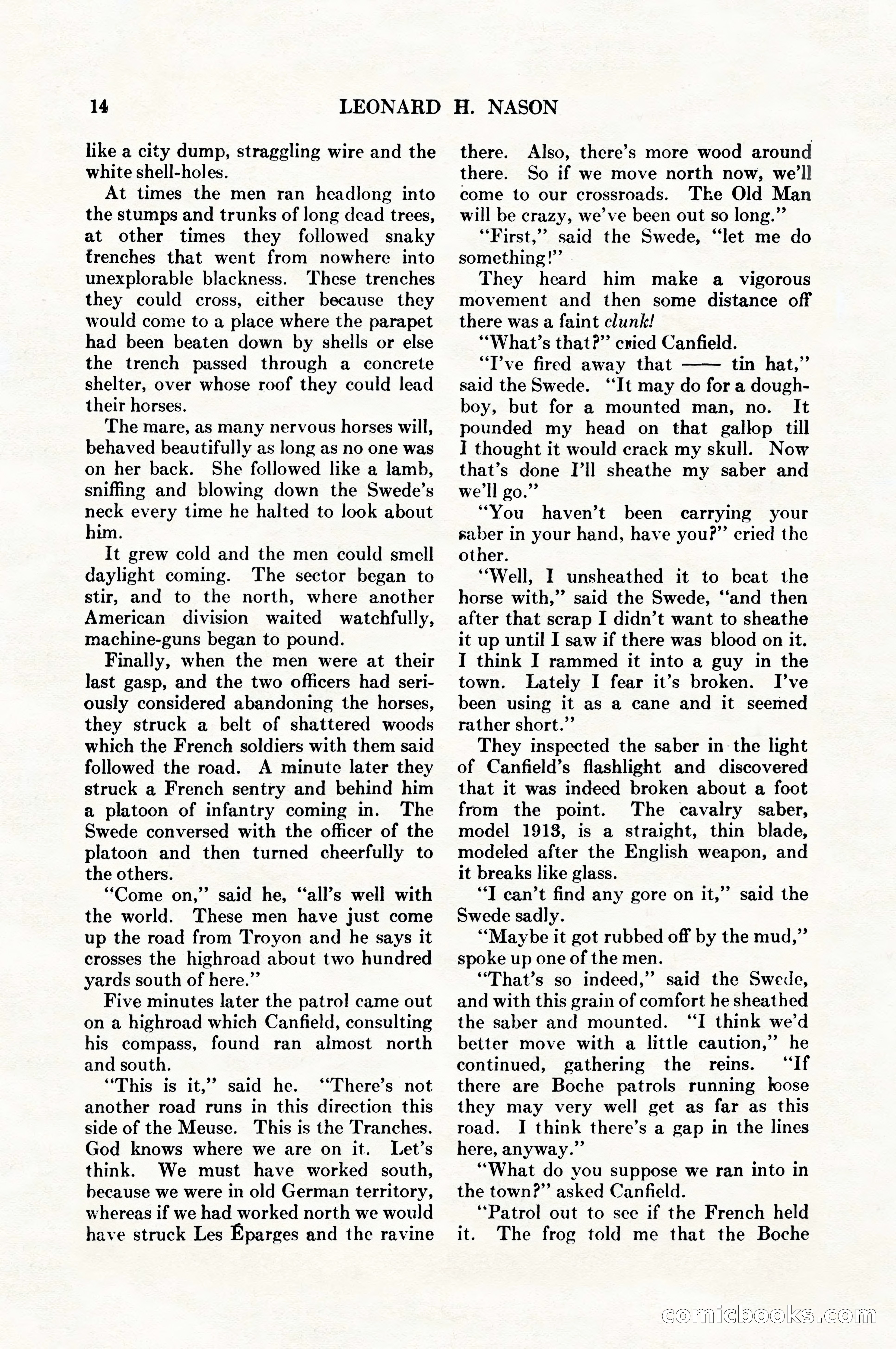 Adventure Magazine, August 1, 1927 — page 26 of 206