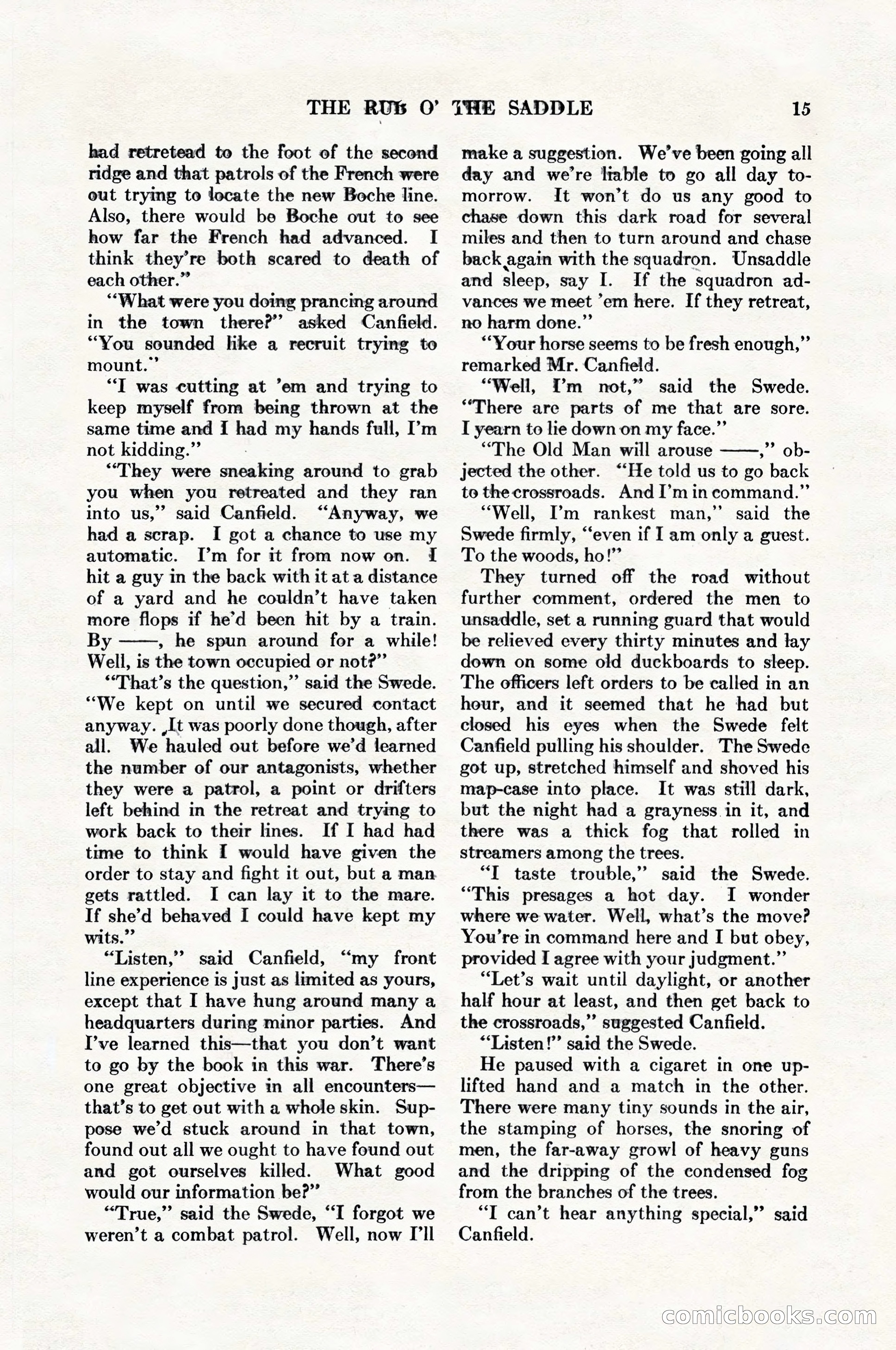 Adventure Magazine, August 1, 1927 — page 27 of 206