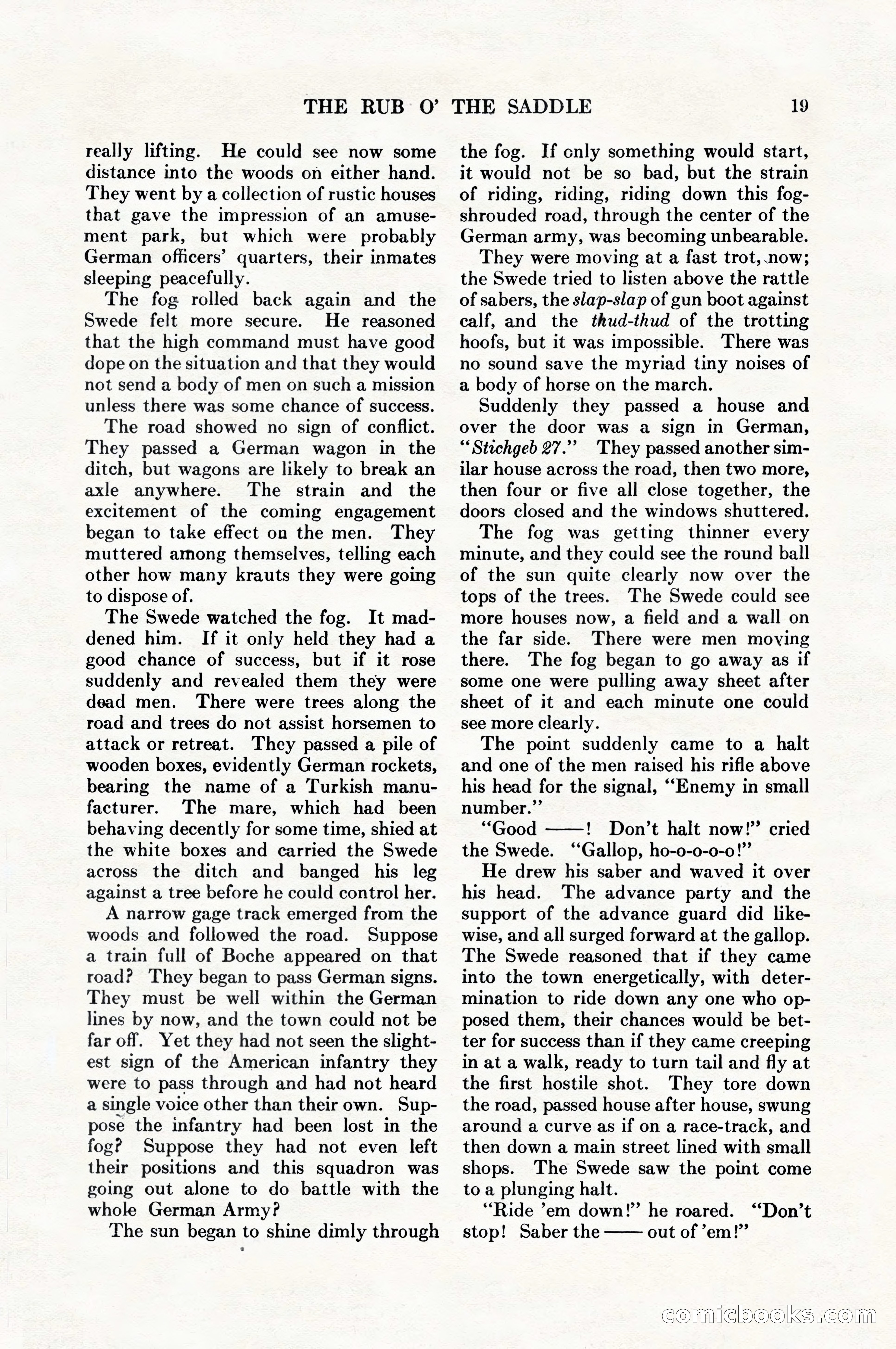Adventure Magazine, August 1, 1927 — page 31 of 206