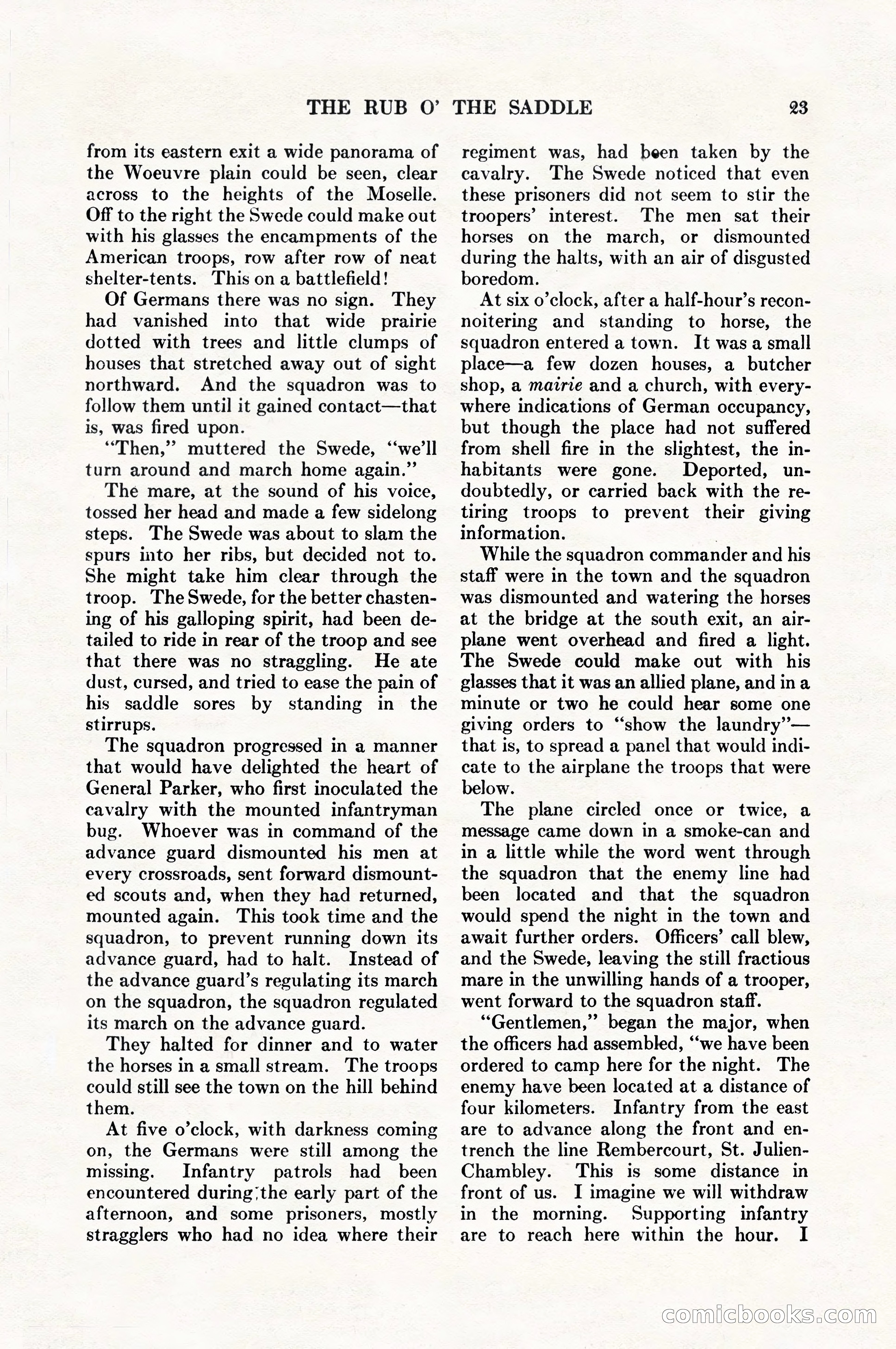 Adventure Magazine, August 1, 1927 — page 35 of 206