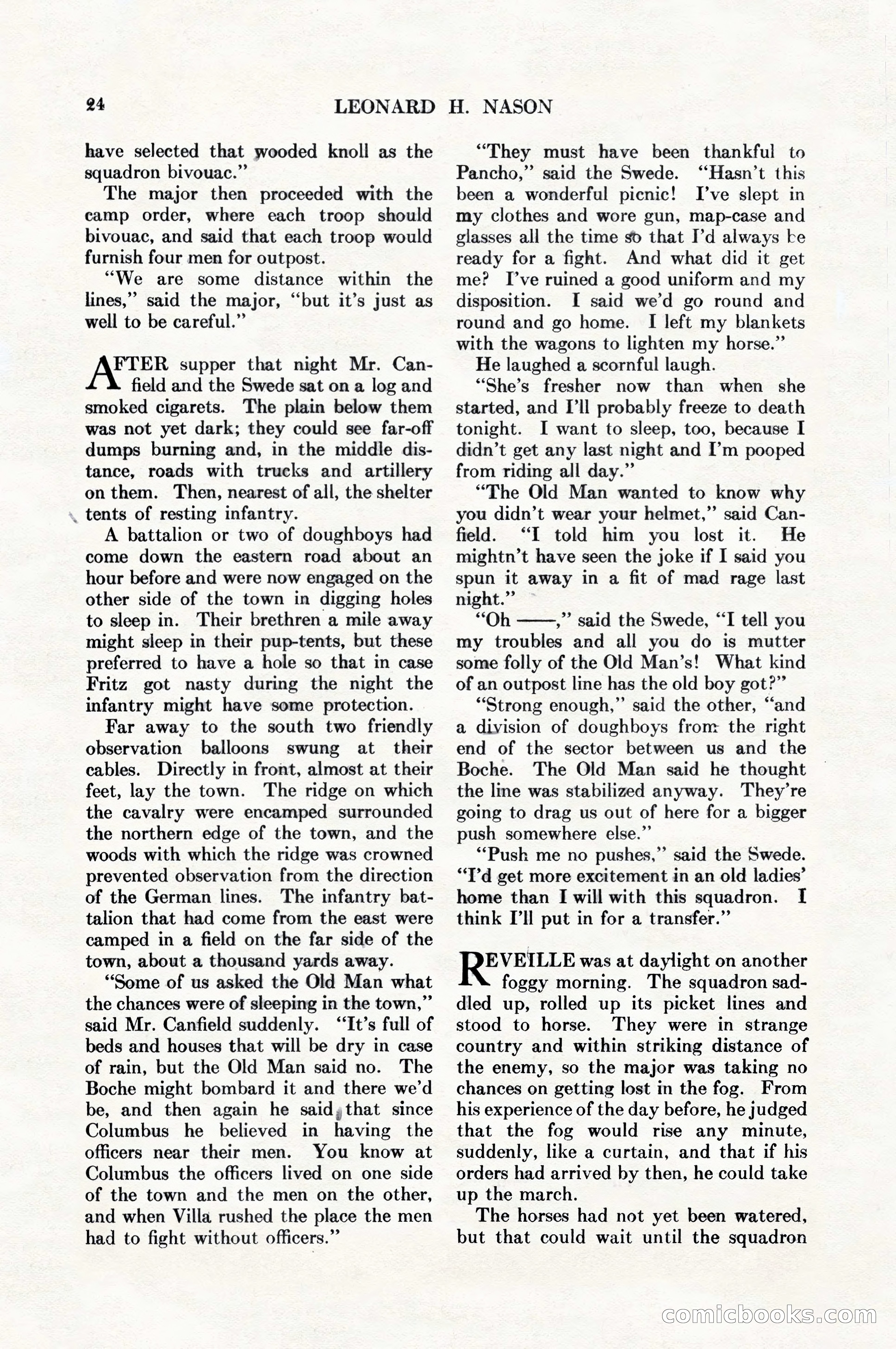 Adventure Magazine, August 1, 1927 — page 36 of 206