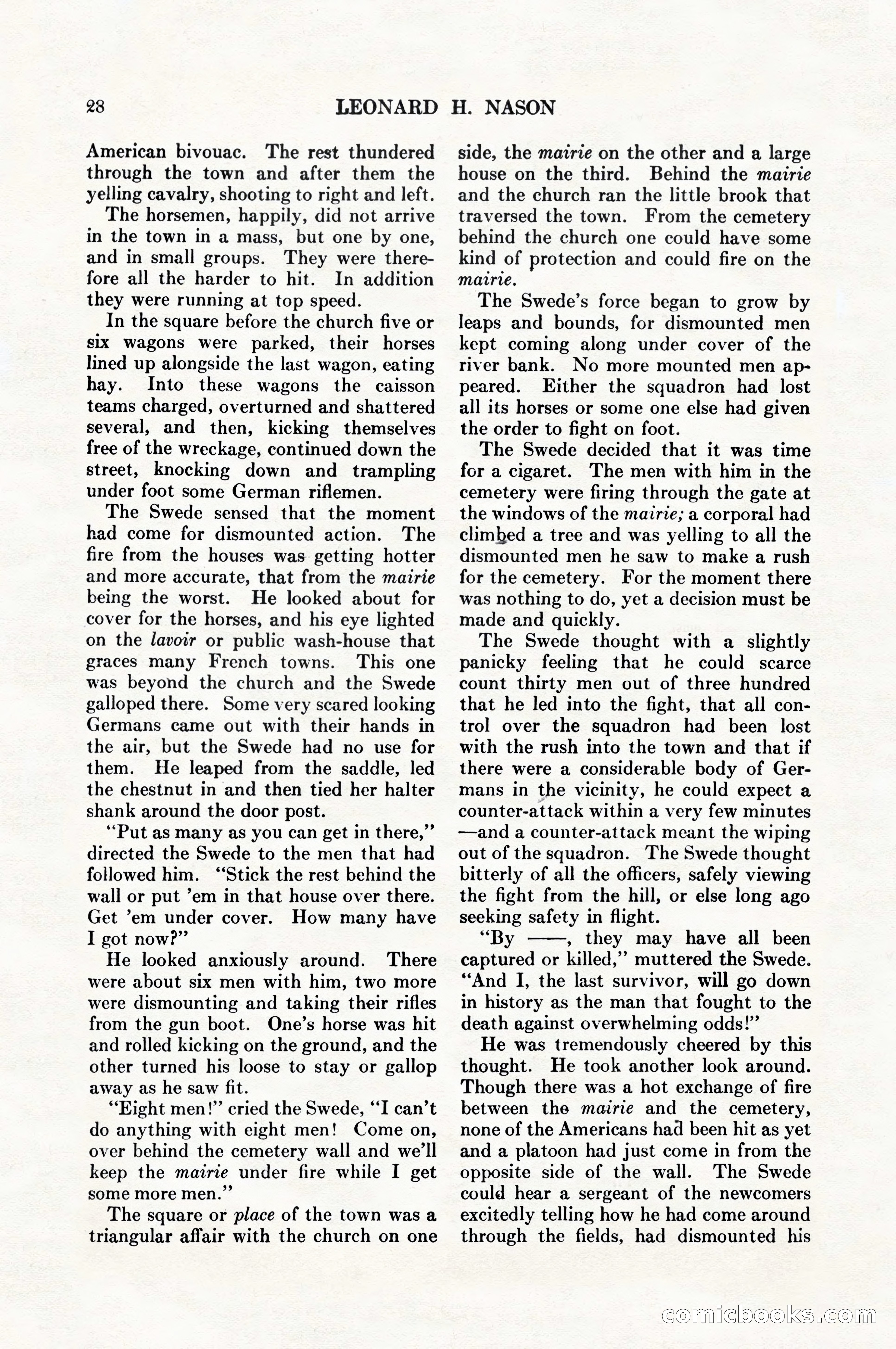 Adventure Magazine, August 1, 1927 — page 40 of 206