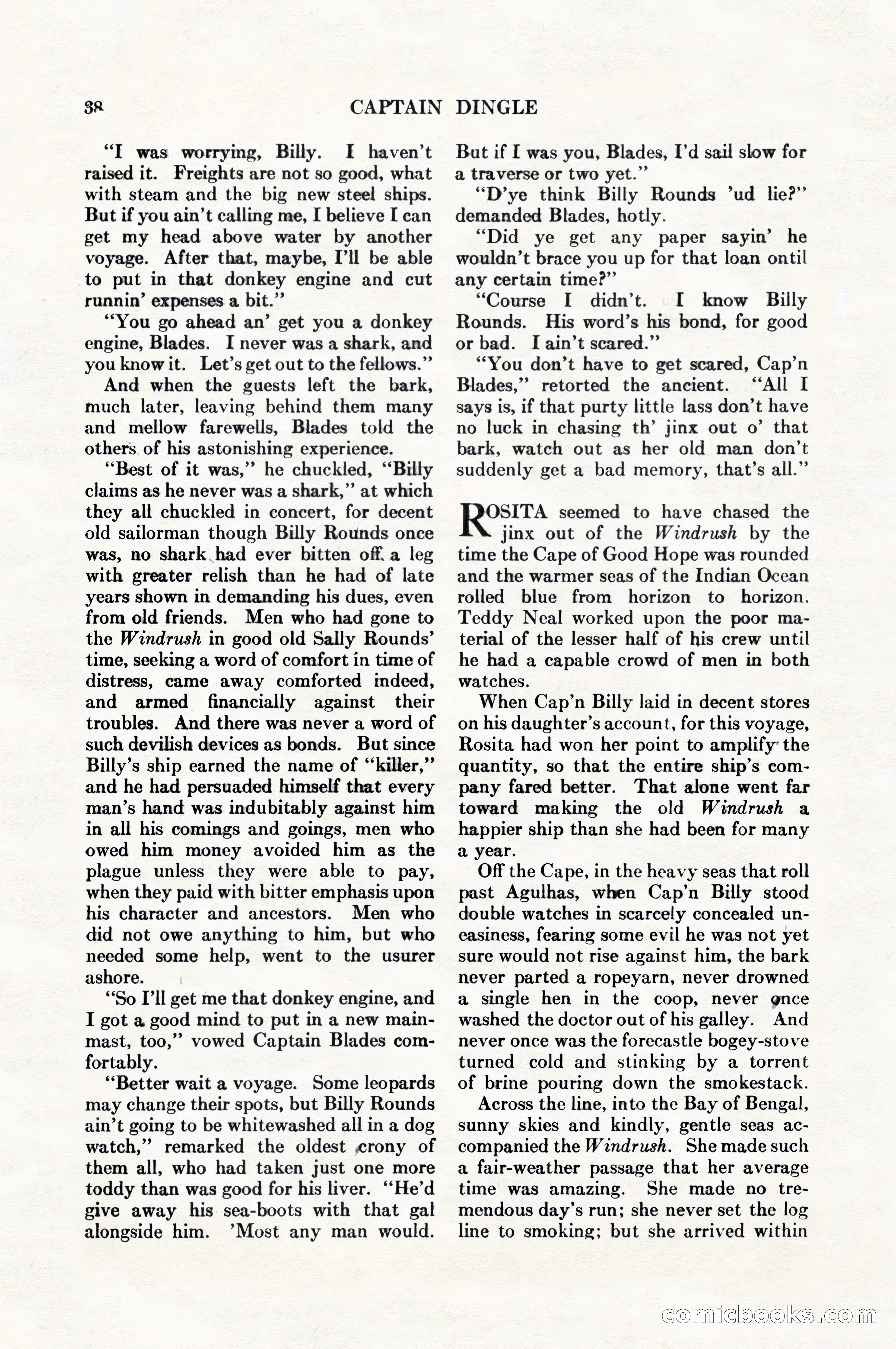 Adventure Magazine, August 1, 1927 — page 50 of 206