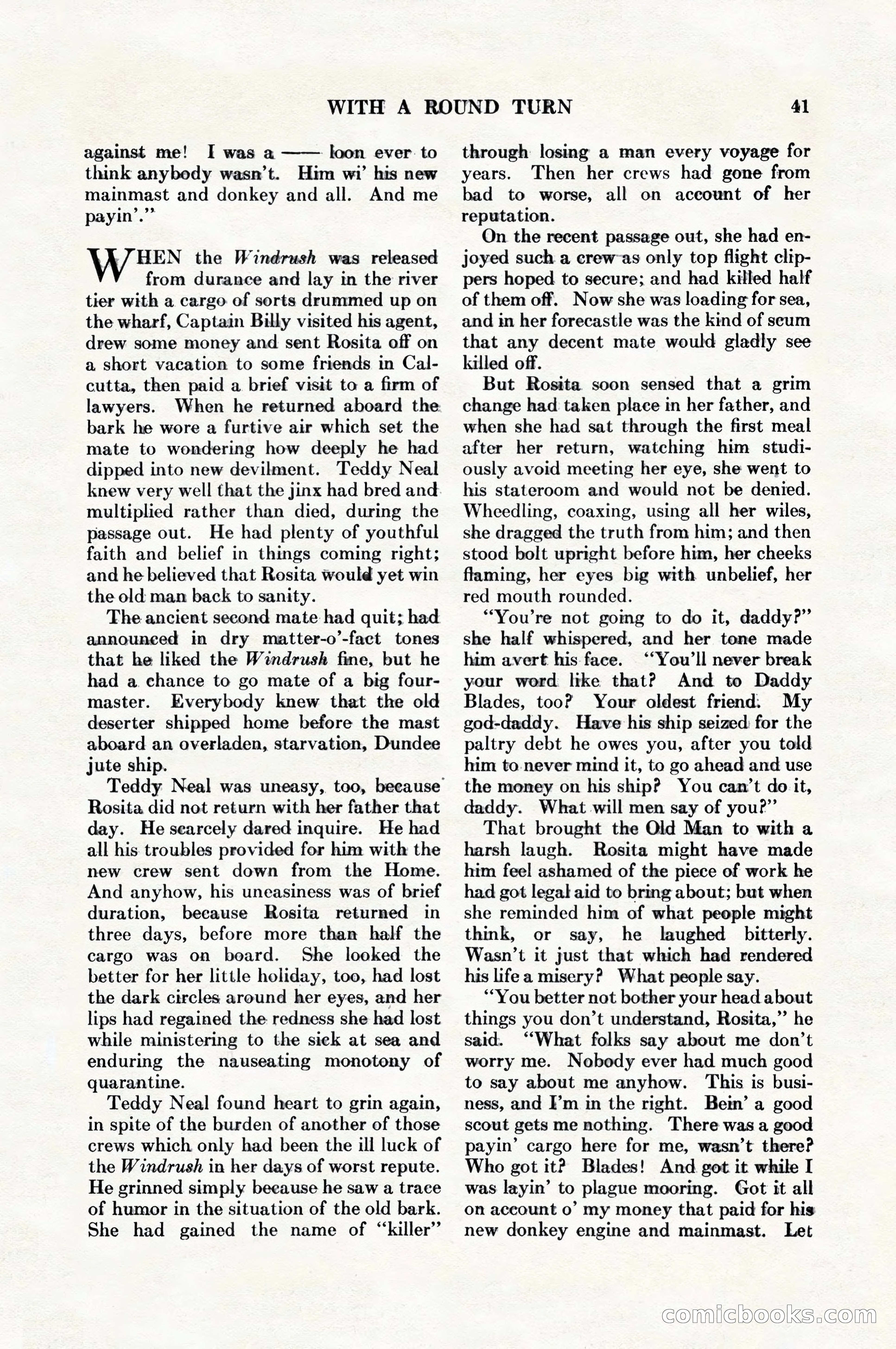 Adventure Magazine, August 1, 1927 — page 53 of 206