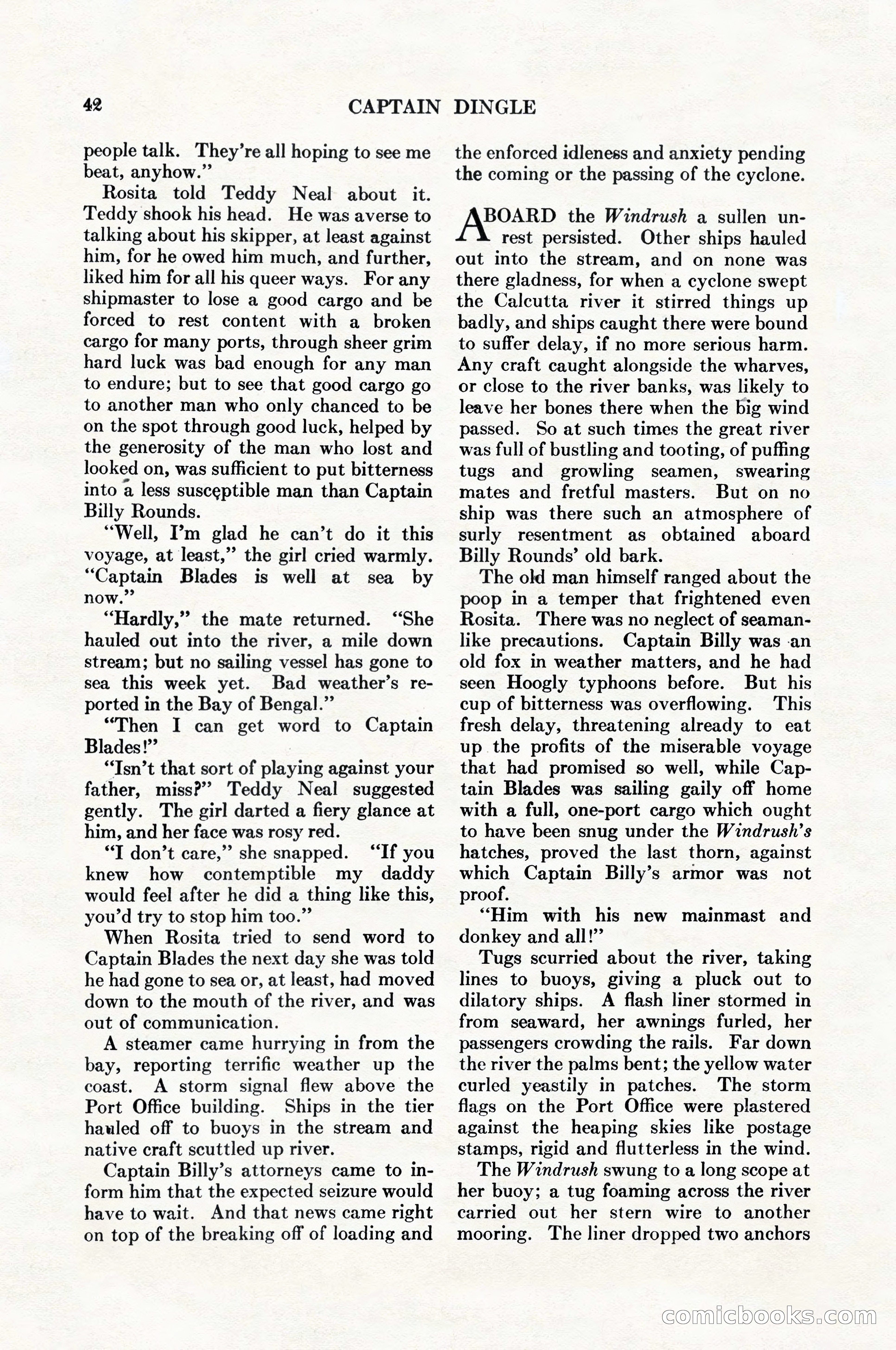 Adventure Magazine, August 1, 1927 — page 54 of 206