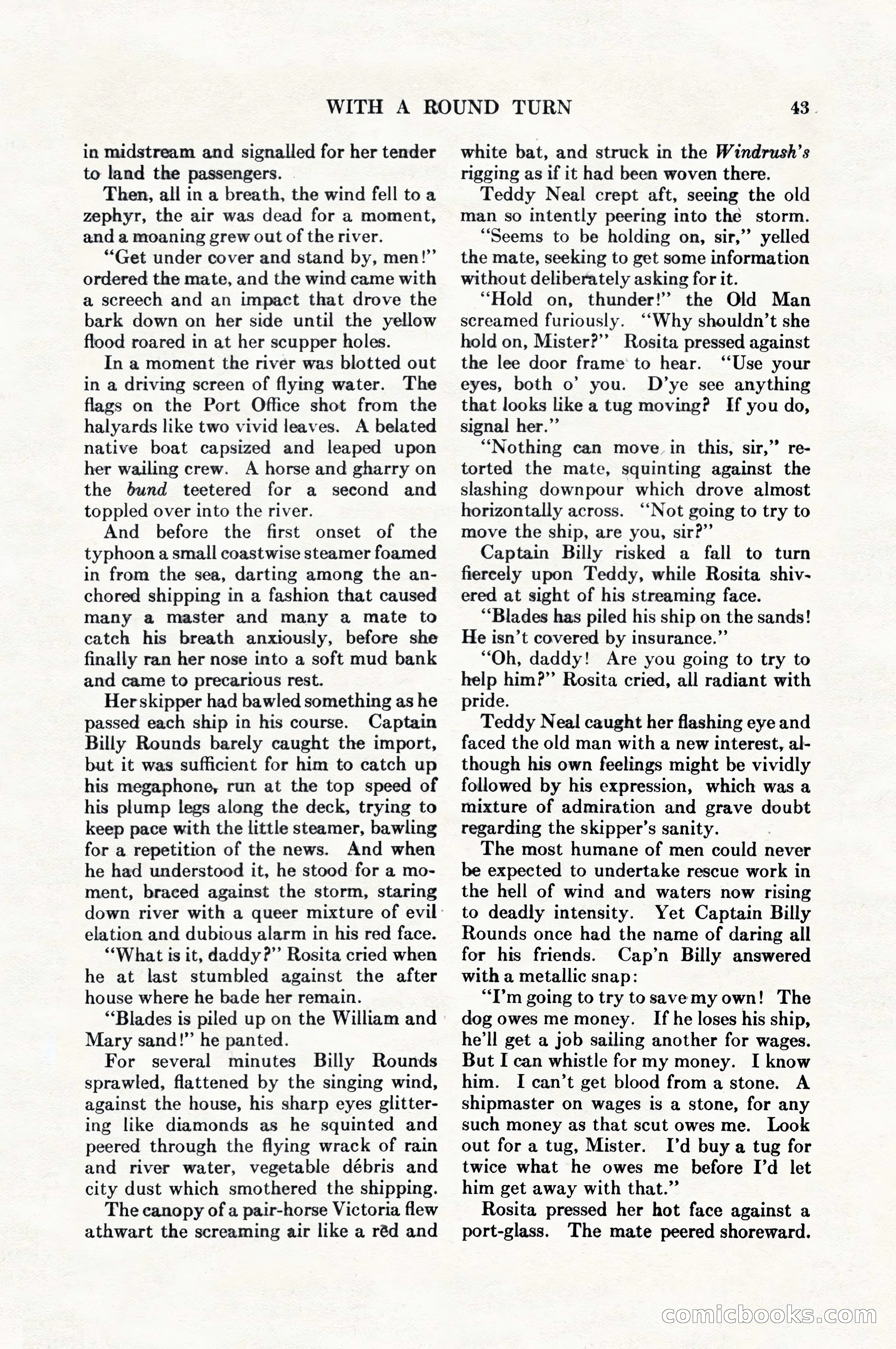 Adventure Magazine, August 1, 1927 — page 55 of 206