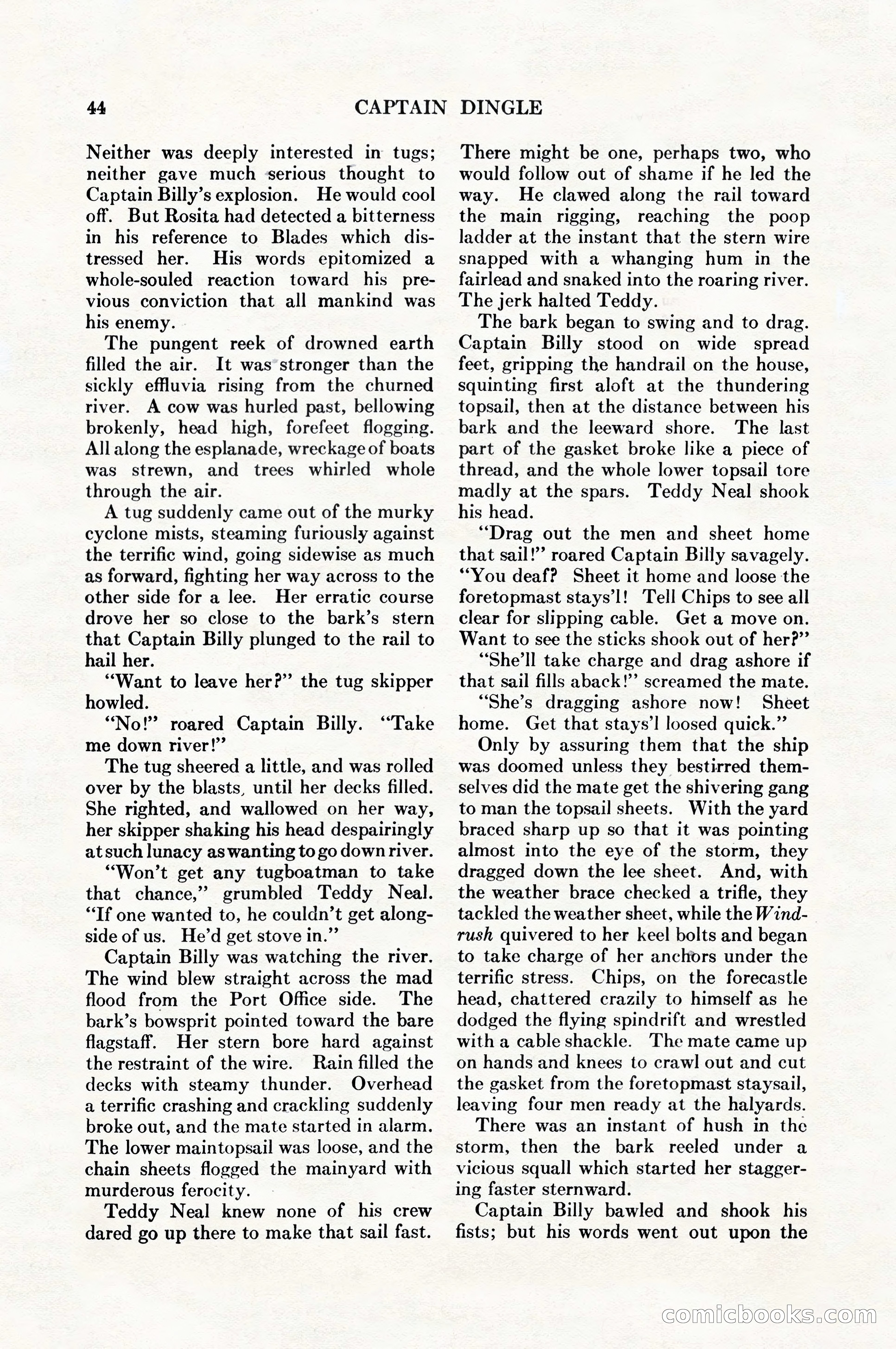Adventure Magazine, August 1, 1927 — page 56 of 206