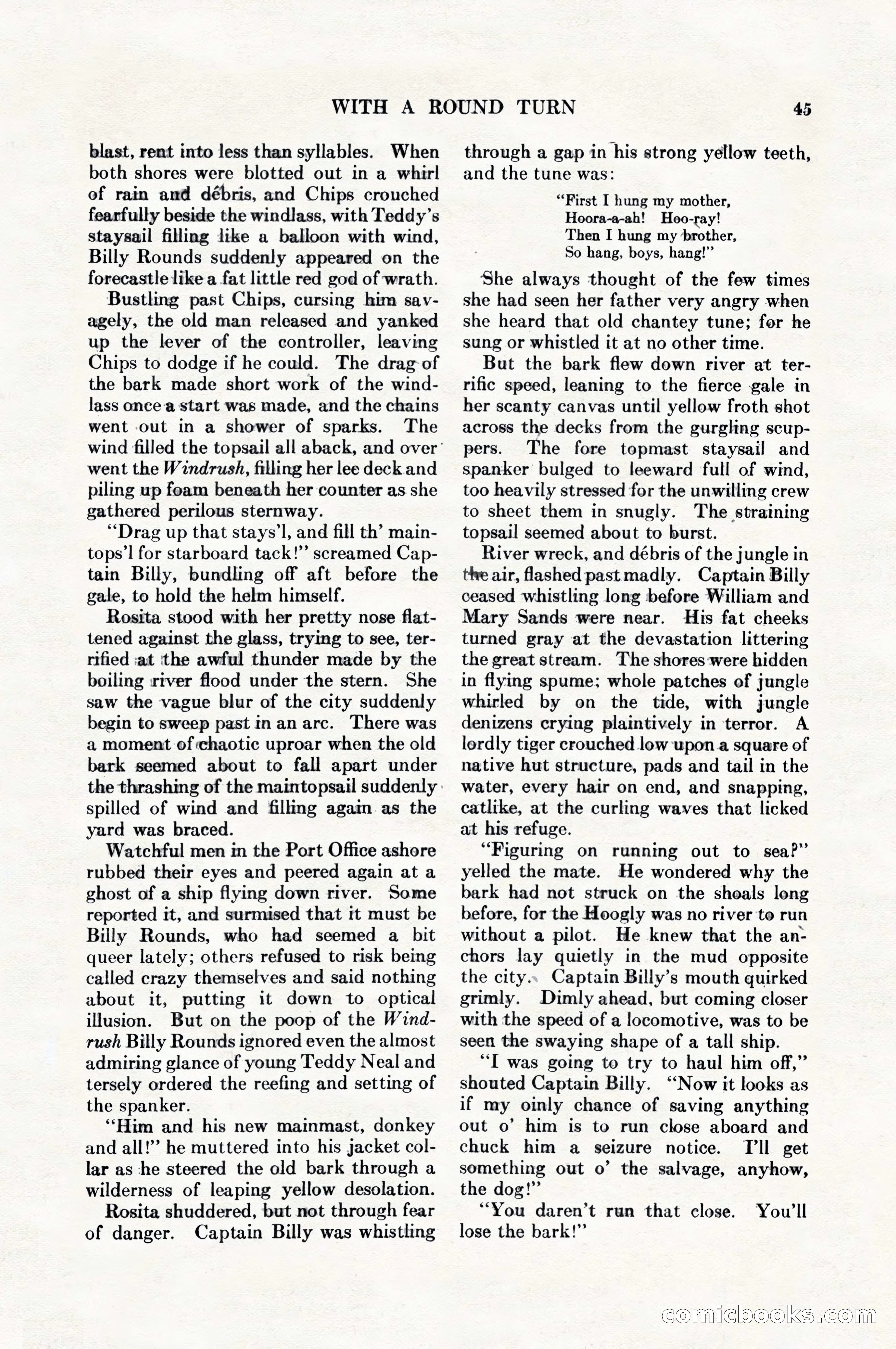 Adventure Magazine, August 1, 1927 — page 57 of 206