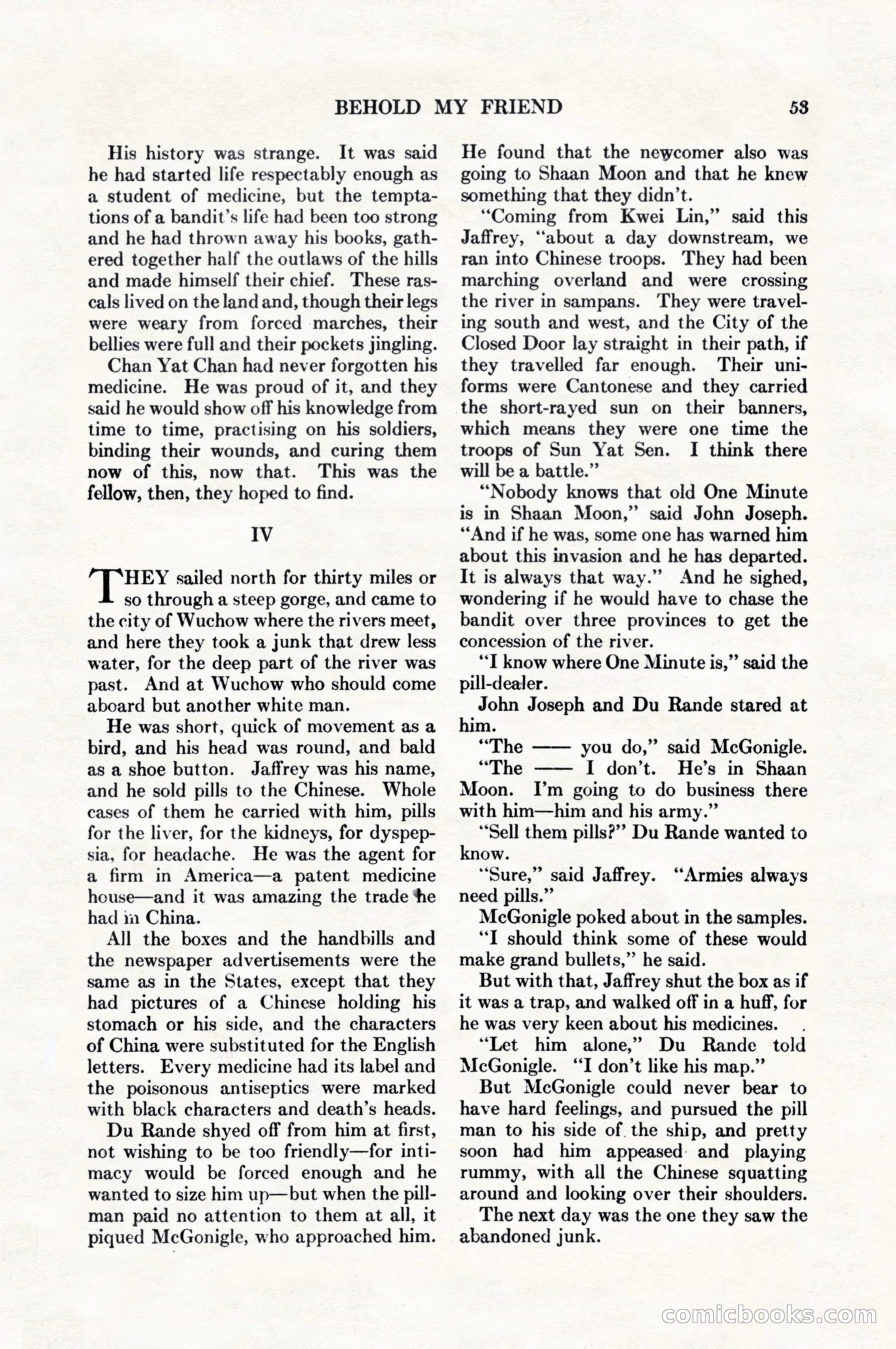 Adventure Magazine, August 1, 1927 — page 65 of 206