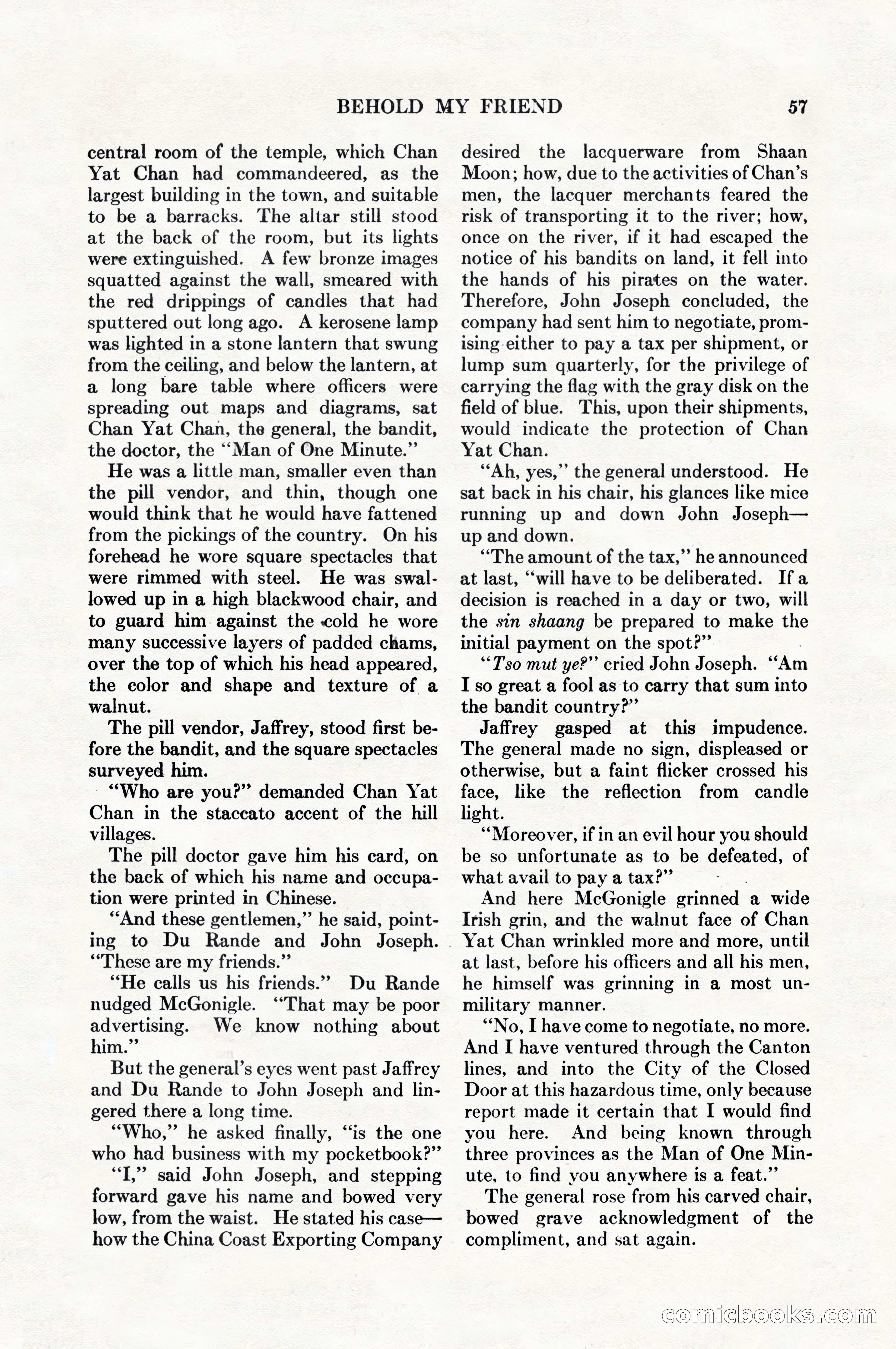 Adventure Magazine, August 1, 1927 — page 69 of 206