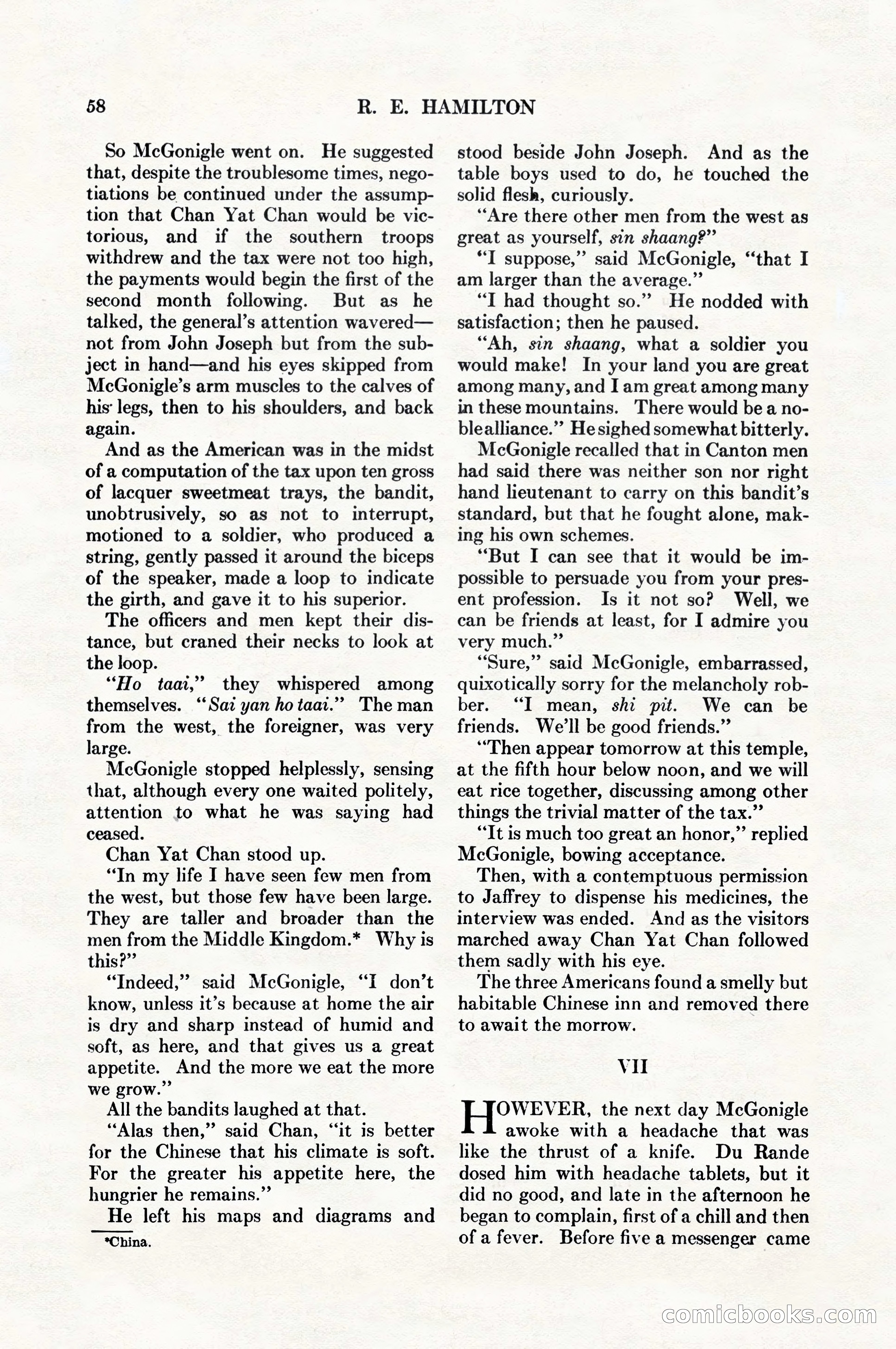 Adventure Magazine, August 1, 1927 — page 70 of 206