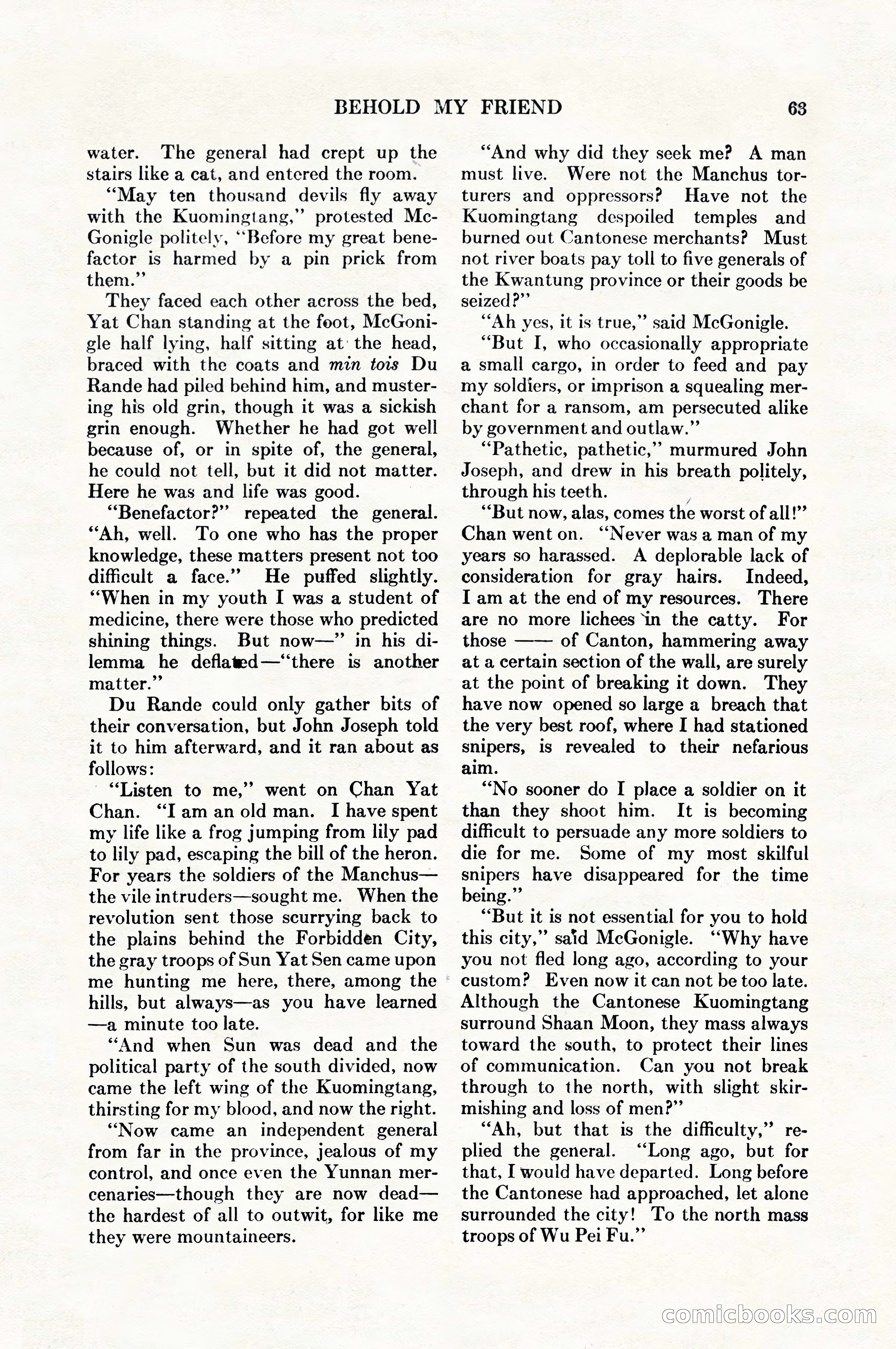 Adventure Magazine, August 1, 1927 — page 75 of 206